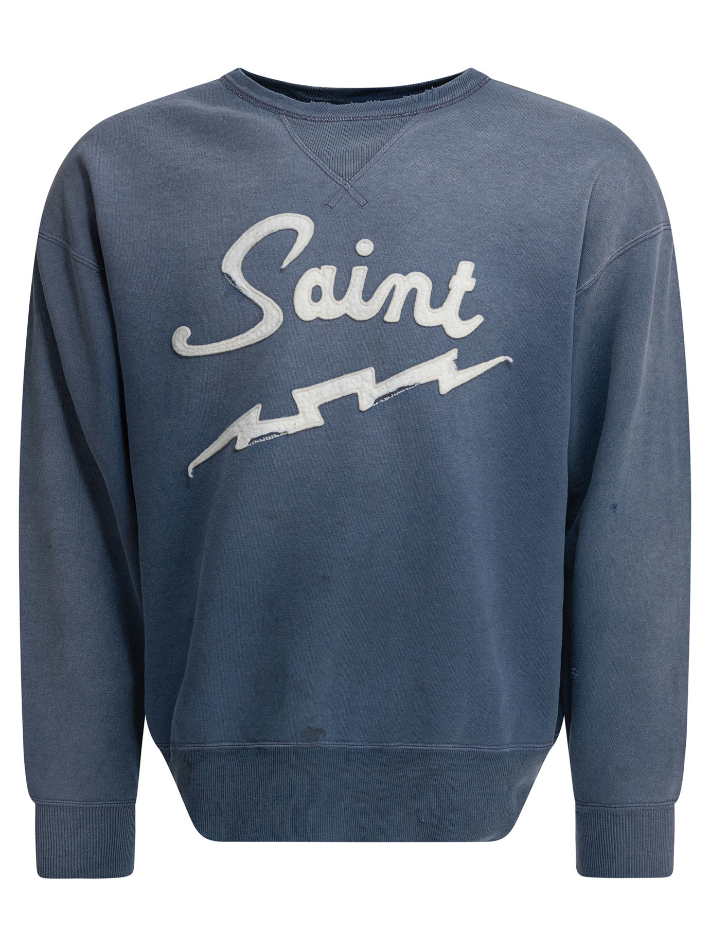 Cotton crewneck sweatshirt SMHR80000046NAVY (SAINT Mxxxxxx / スウェット・フーディー ) | SAINT Mxxxxxx (セント マイケル)