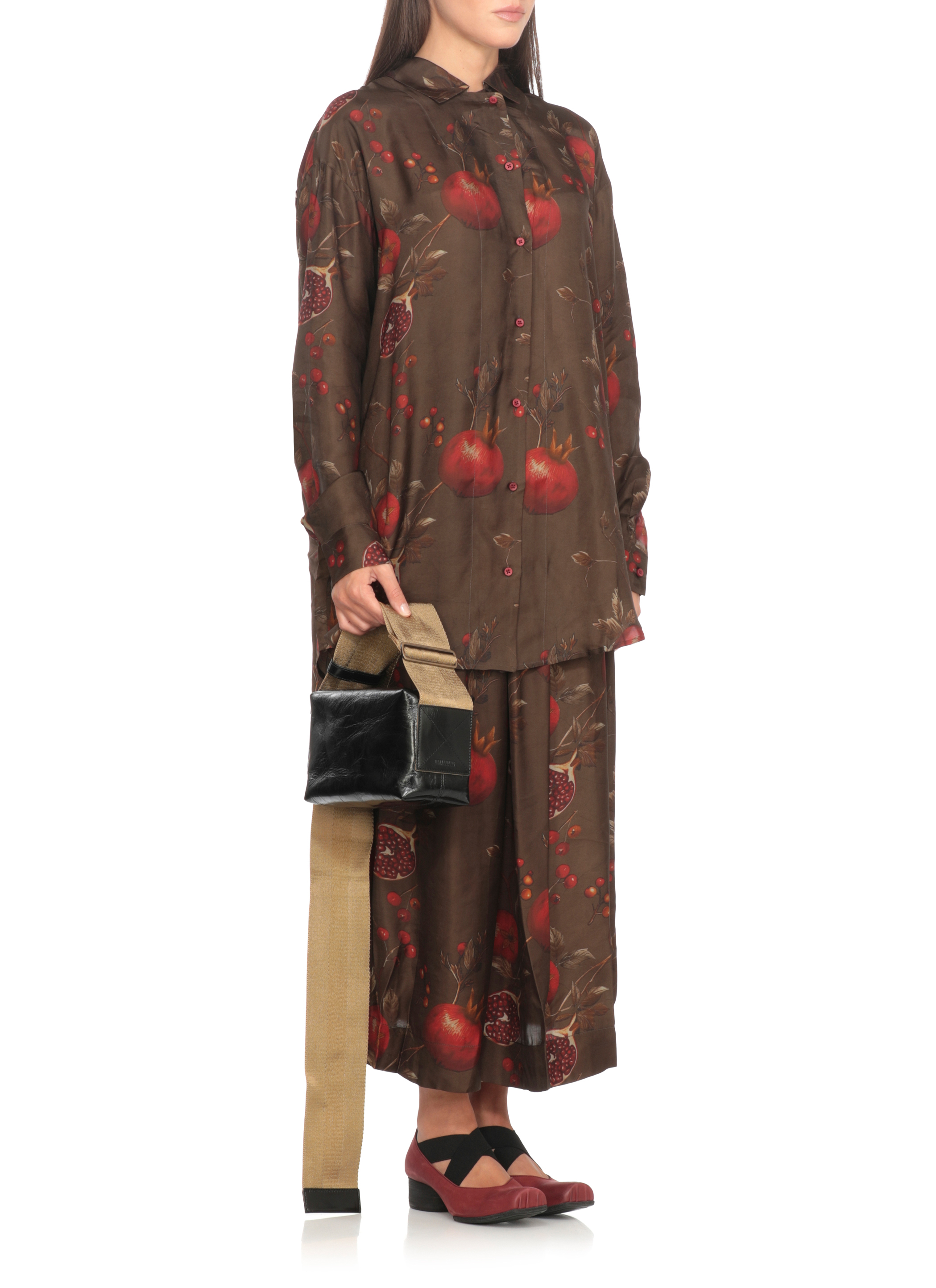 Uma Wang Bags.. Black UB0032UW924BLACKMUSTARD (UMA WANG / ハンドバッグ・ショルダーバッグ ) | UMA WANG (ユマ ワン)(1)