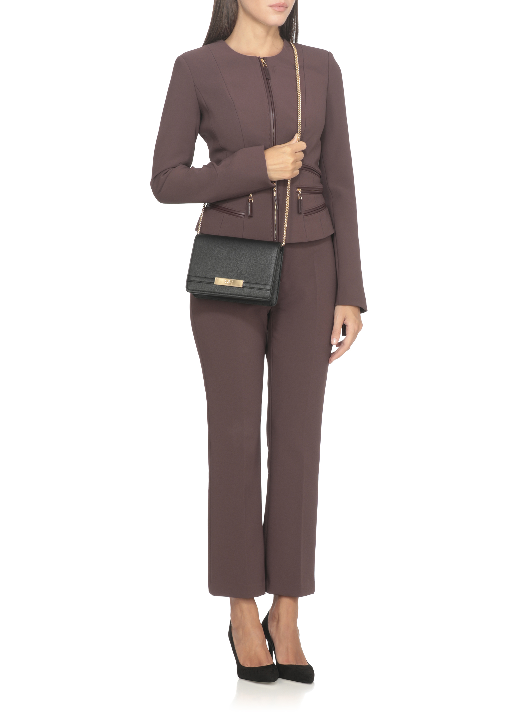 Elisabetta Franchi Bags.. Black BS39A56E2110 (Elisabetta Franchi / ハンドバッグ・ショルダーバッグ ) | Elisabetta Franchi (エリザベッタ フランキ)(1)