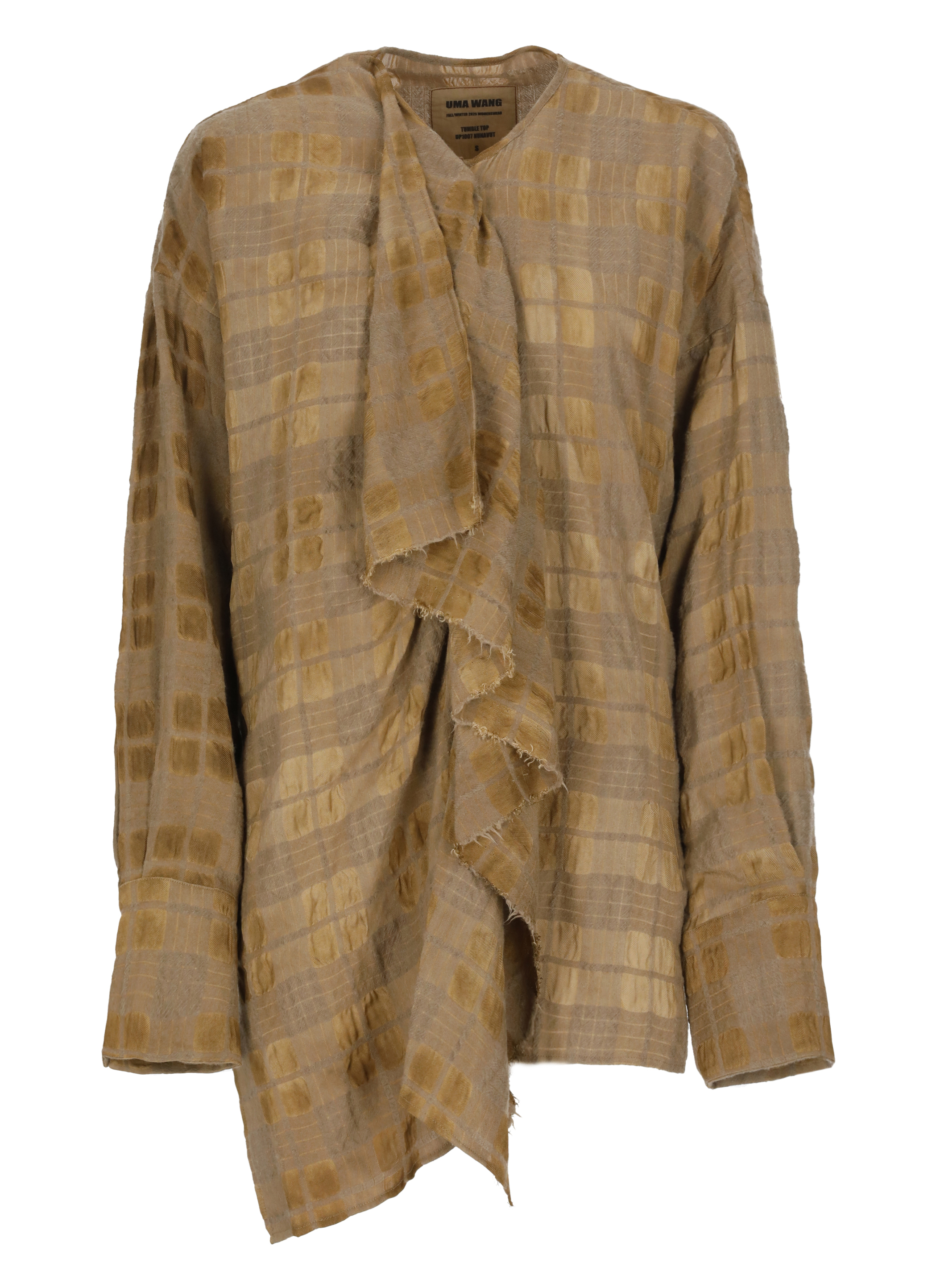 Uma Wang Shirts Beige UP1007UW240MUSTARD (UMA WANG / シャツ・ブラウス ) | UMA WANG (ユマ ワン)