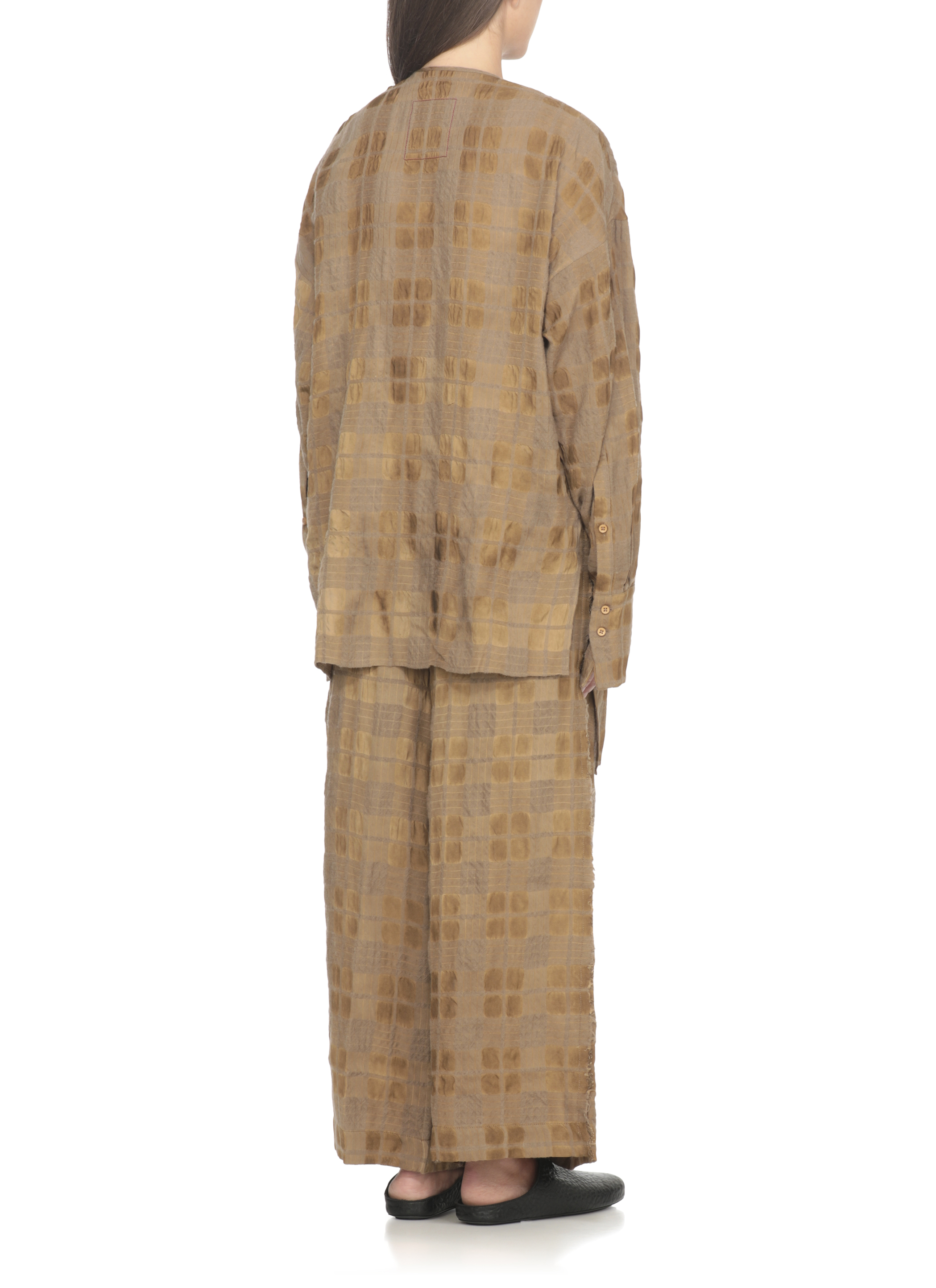 Uma Wang Shirts Beige UP1007UW240MUSTARD (UMA WANG / シャツ・ブラウス ) | UMA WANG (ユマ ワン)(3)