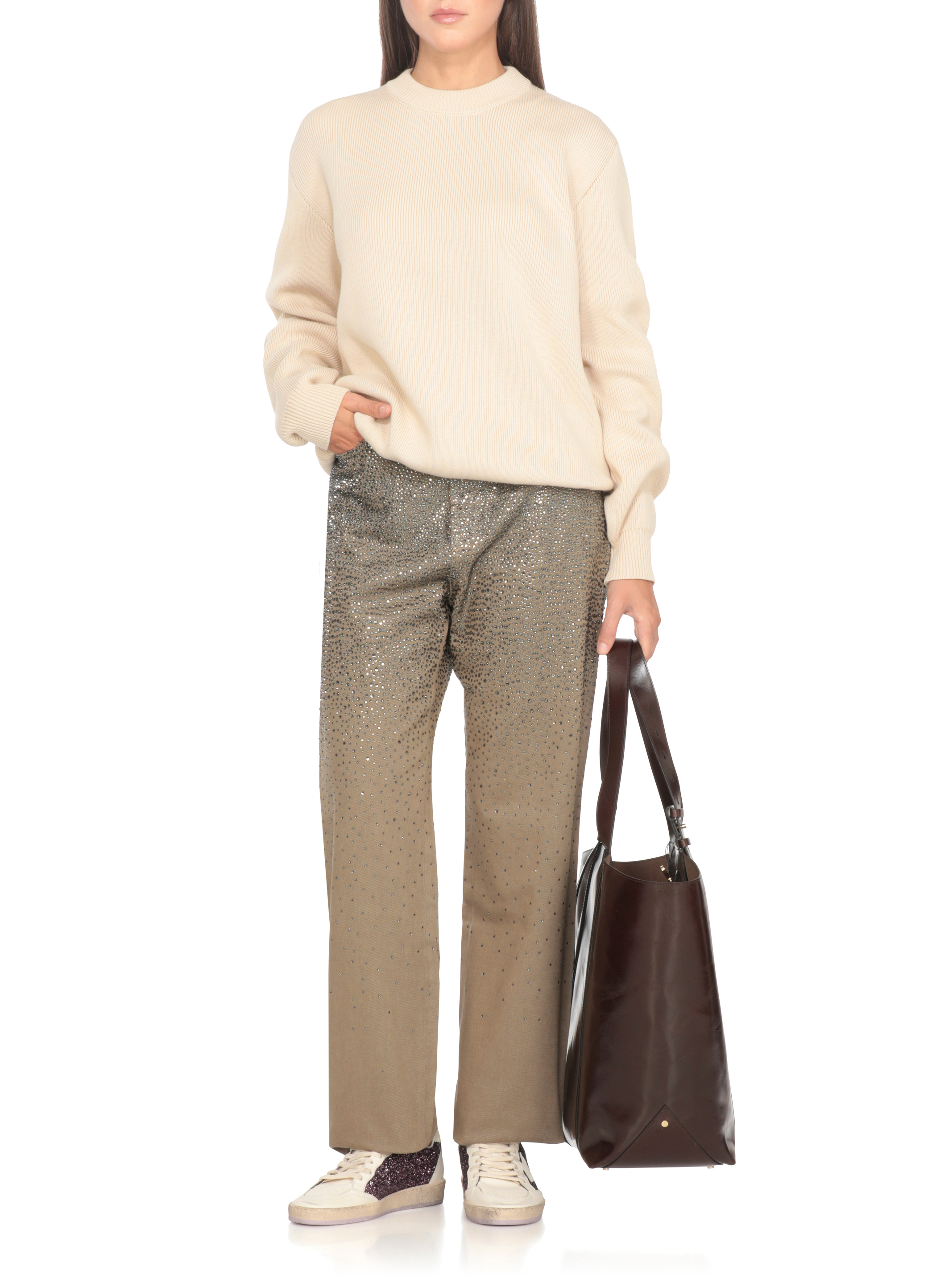 Golden Goose Trousers Brown GWP00844P00207515184JOURNEY (Golden Goose / パンツ ) | Golden Goose (ゴールデングース)(1)
