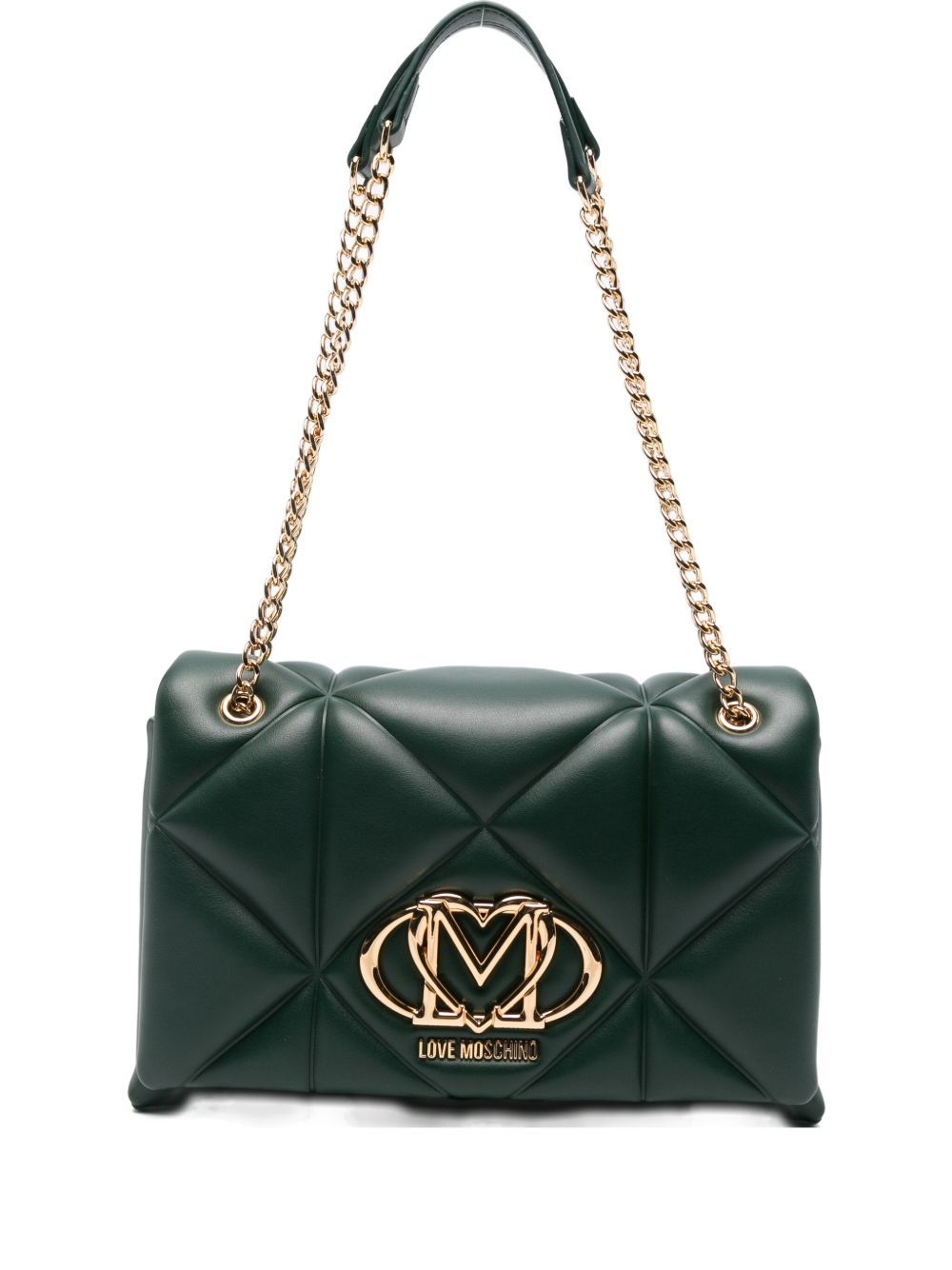 Love Moschino Bags.. Green JC4041PP0NLC0850 (LOVE MOSCHINO / ハンドバッグ・ショルダーバッグ ) | LOVE MOSCHINO (ラブ モスキーノ)
