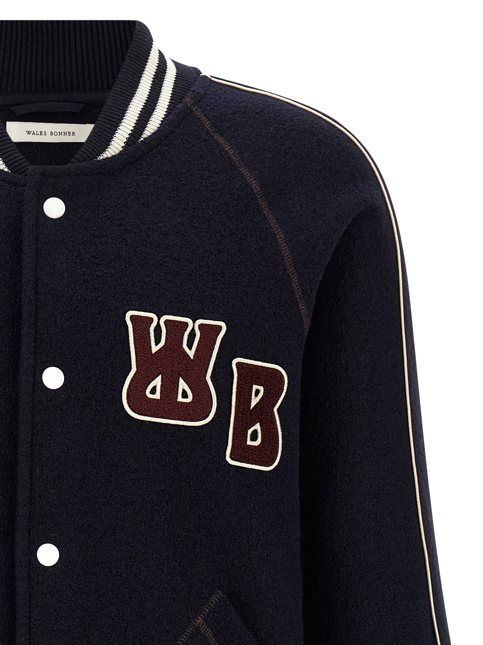 'The October Varsity' bomber jacket MA25JE18JE04503 (Wales Bonner / カジュアルジャケット ) | Wales Bonner (ウェールズ ボナー)(2)