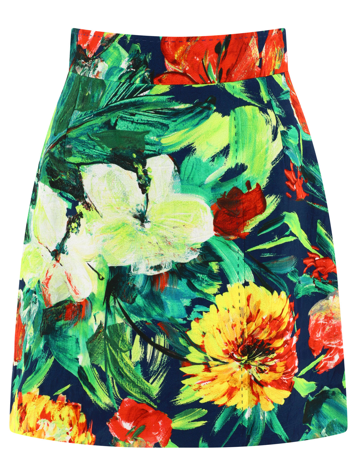 Bloom-print brocade miniskirt F4CSQTFSTBIHB4YD (Dolce & Gabbana / スカート ) | Dolce & Gabbana (ドルチェガッバーナ)