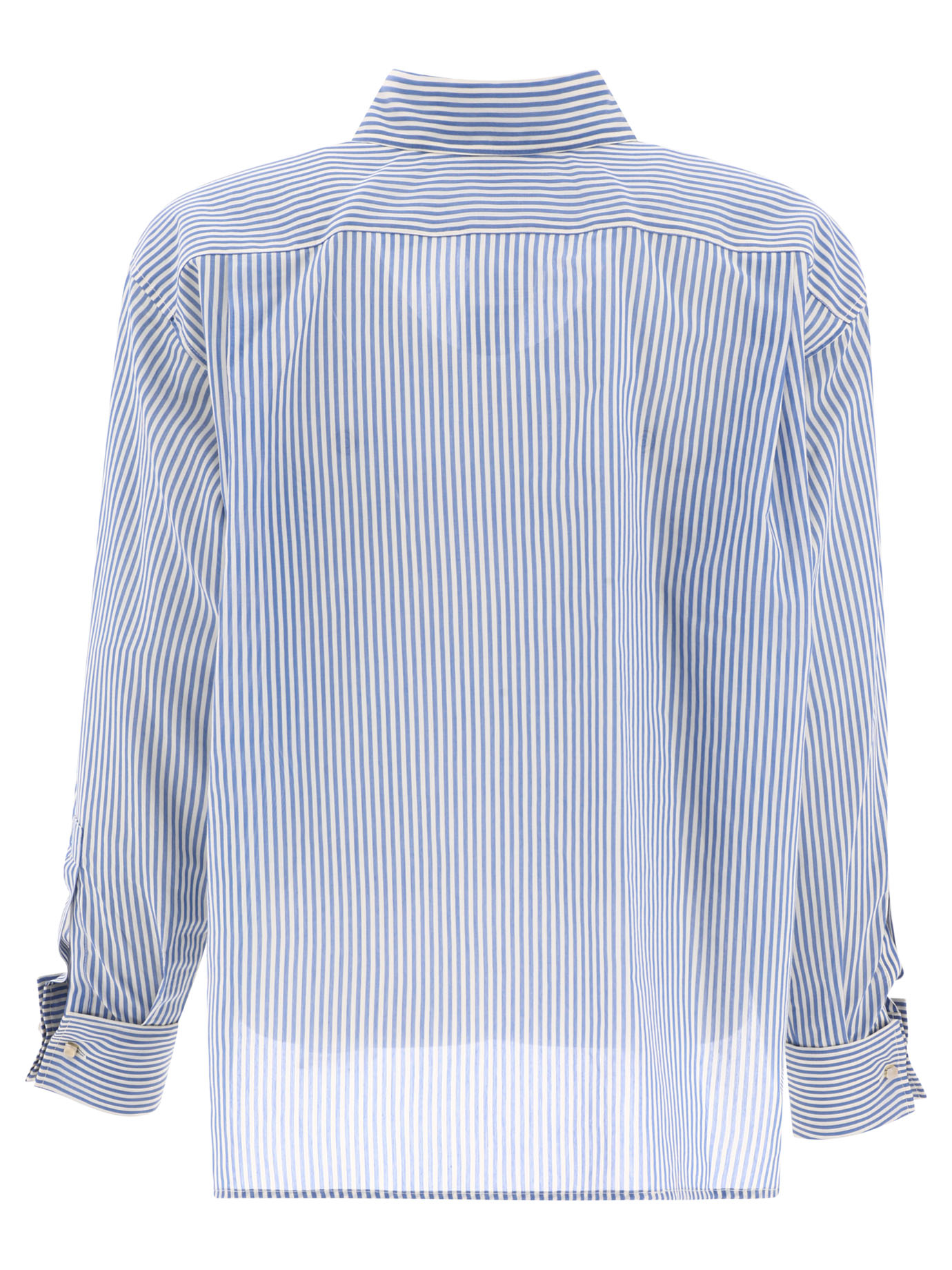 "Vertigo" masculine-style organza shirt 2411111111600VERTIGO001 (Max Mara / シャツ・ブラウス ) | Max Mara (マックスマーラ)(1)