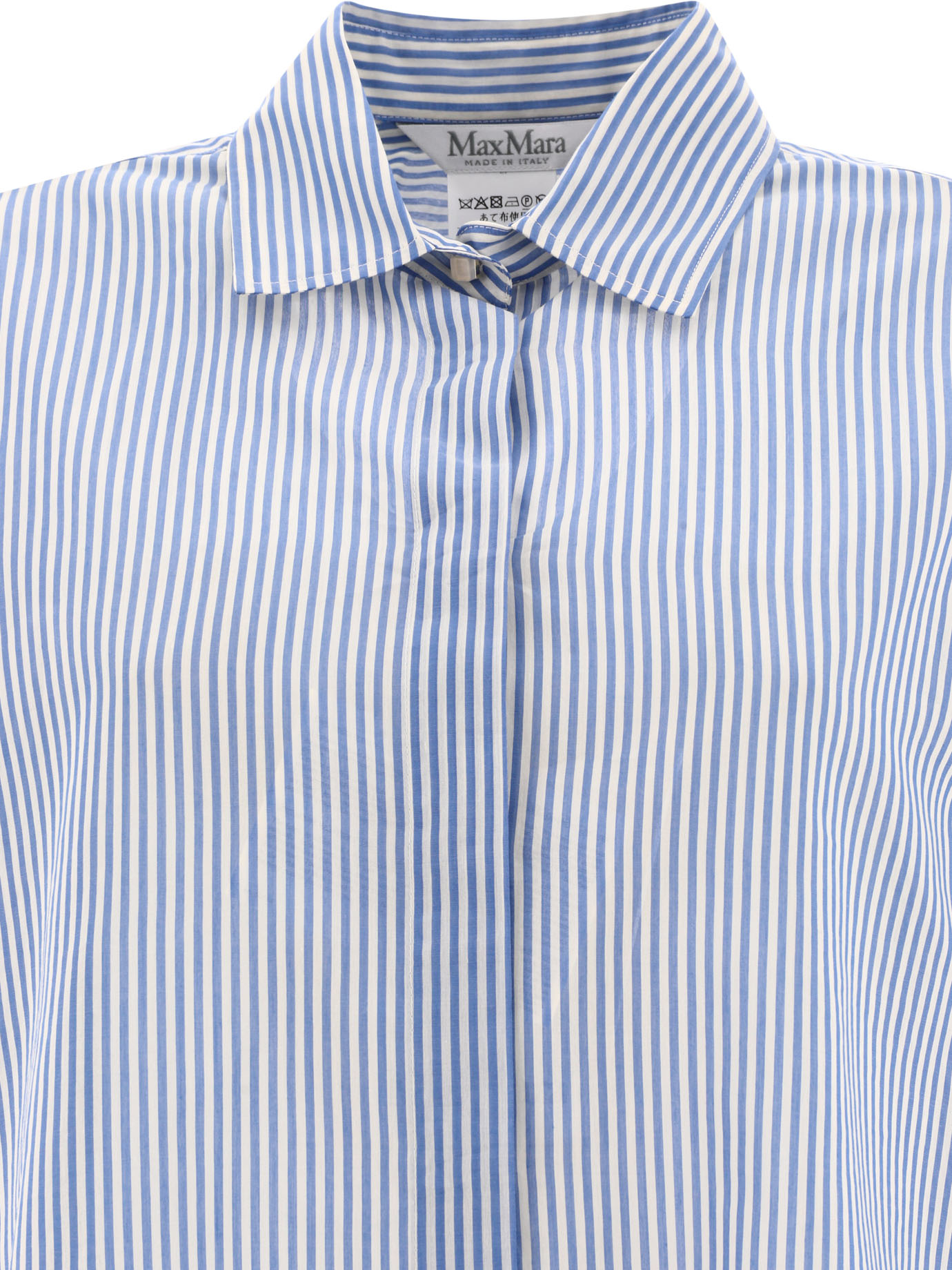 "Vertigo" masculine-style organza shirt 2411111111600VERTIGO001 (Max Mara / シャツ・ブラウス ) | Max Mara (マックスマーラ)(2)