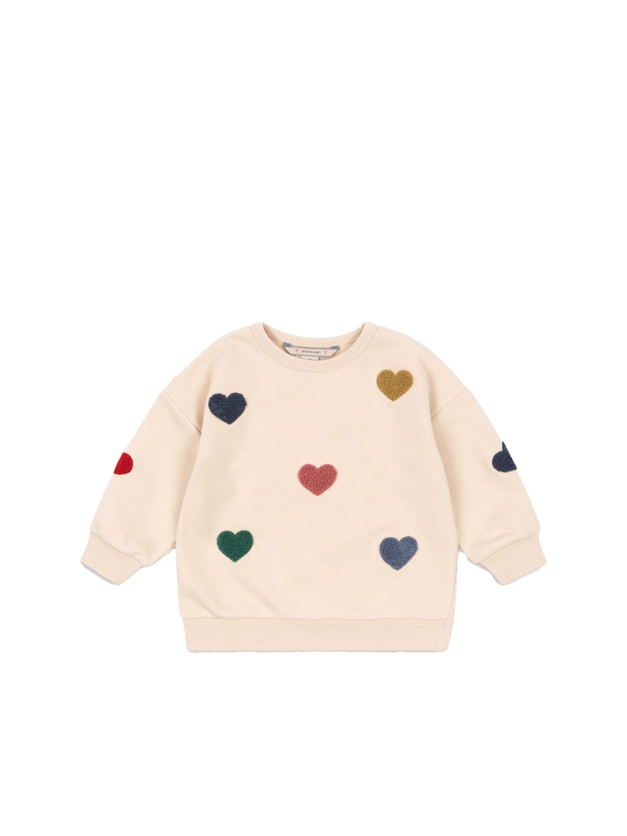 "HEARTS" JERSEY KS103871KMULTIHEART (konges sløjd / スウェット・フーディー ) | konges sløjd (コンゲススロイド)