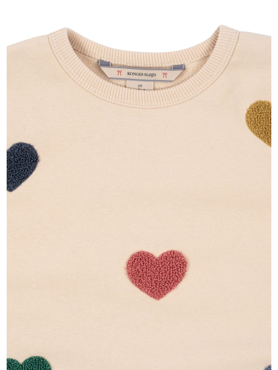 "HEARTS" JERSEY KS103871KMULTIHEART (konges sløjd / スウェット・フーディー ) | konges sløjd (コンゲススロイド)(2)