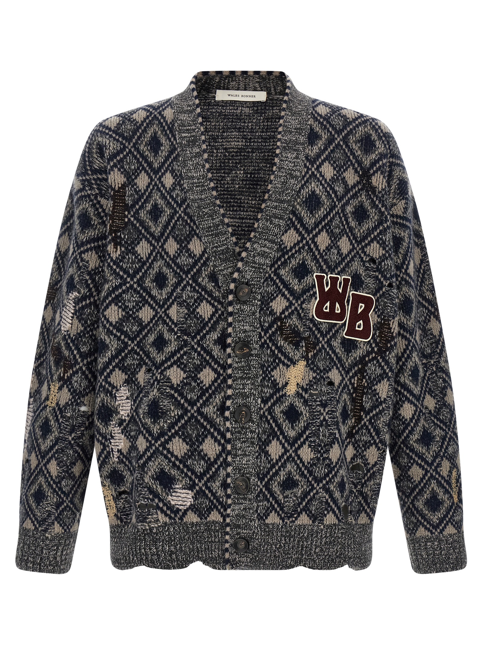 'Sibling' cardigan UA25KN45WO12951 (Wales Bonner / ニット・セーター・カーディガン ) | Wales Bonner (ウェールズ ボナー)