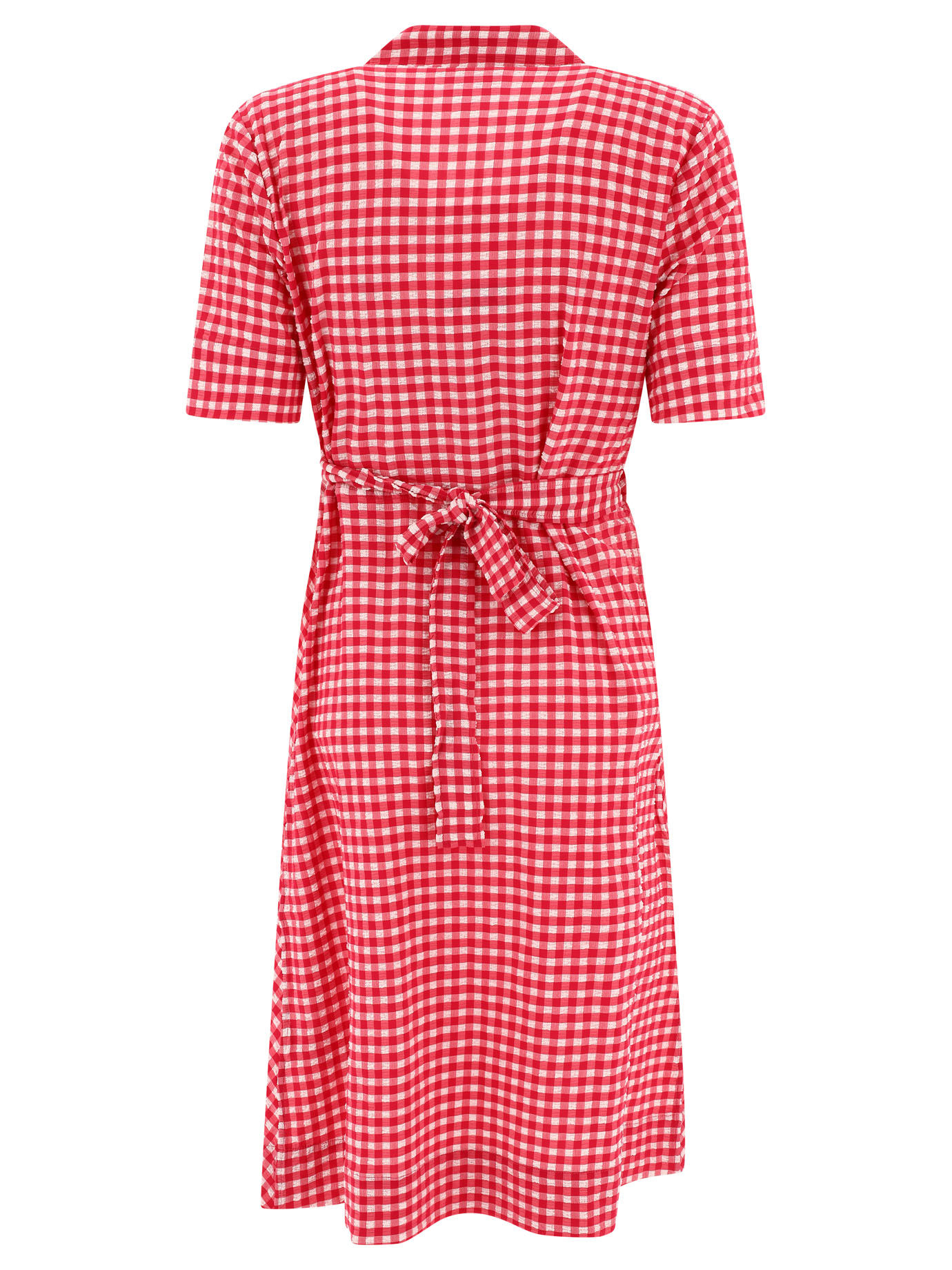 Dress with vichy motif F7663487 (GANNI / ワンピース・ドレス・オールインワン ) | GANNI (ガニー)(1)