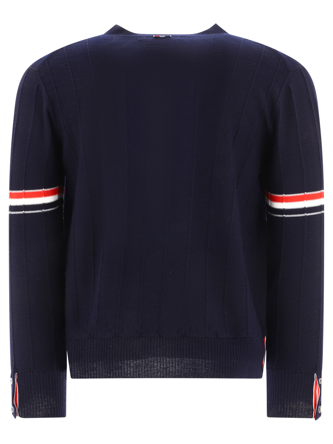 RWB wool cardigan MKC519AY1002415 (Thom Browne / ニット・セーター・カーディガン ) | Thom Browne (トム・ブラウン)(1)
