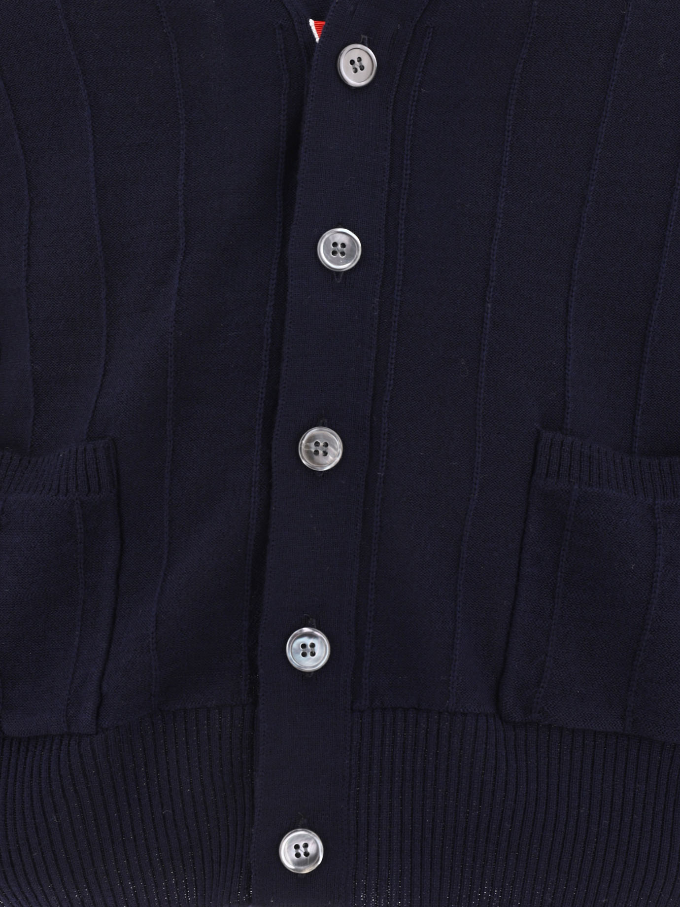 RWB wool cardigan MKC519AY1002415 (Thom Browne / ニット・セーター・カーディガン ) | Thom Browne (トム・ブラウン)(2)