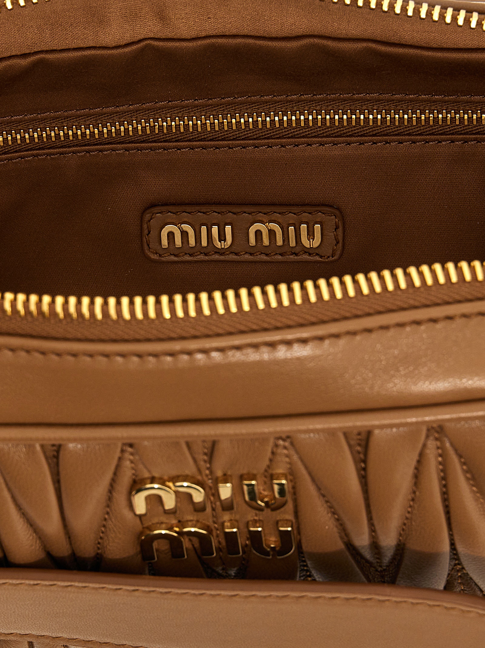 Matelassé leather clutch bag 5BF122N88F098L (MIU MIU / クラッチバッグ・ポーチ ) | MIU MIU (ミュウミュウ)(3)
