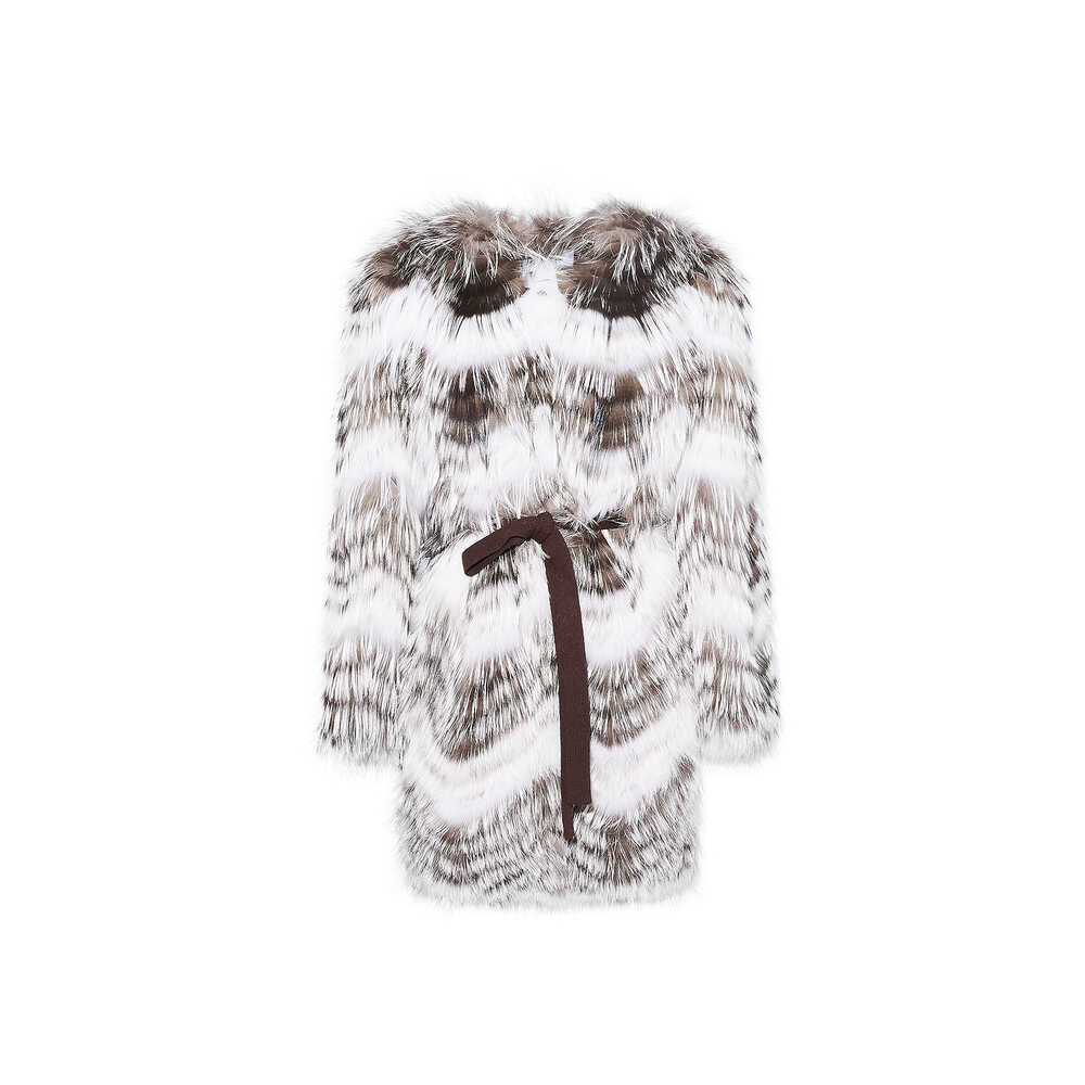 Coat Yves Salomon 25WYM52390MAREB3242 (YVES SALOMON / レザー&ファージャケット・コート ) | YVES SALOMON (イヴ サロモン)