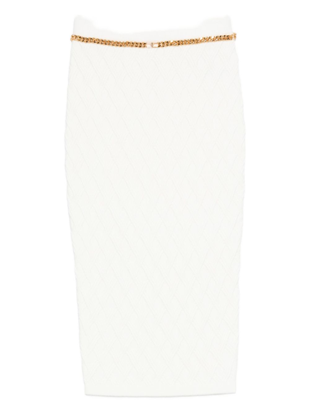 Elisabetta Franchi Skirts Ivory GK20B56E2360 (Elisabetta Franchi / スカート ) | Elisabetta Franchi (エリザベッタ フランキ)