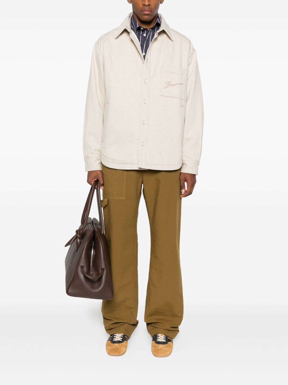 JACQUEMUS Shirts Beige OUM00115AD00044130 (JACQUEMUS / シャツ・ブラウス ) | JACQUEMUS (ジャックムス)(3)