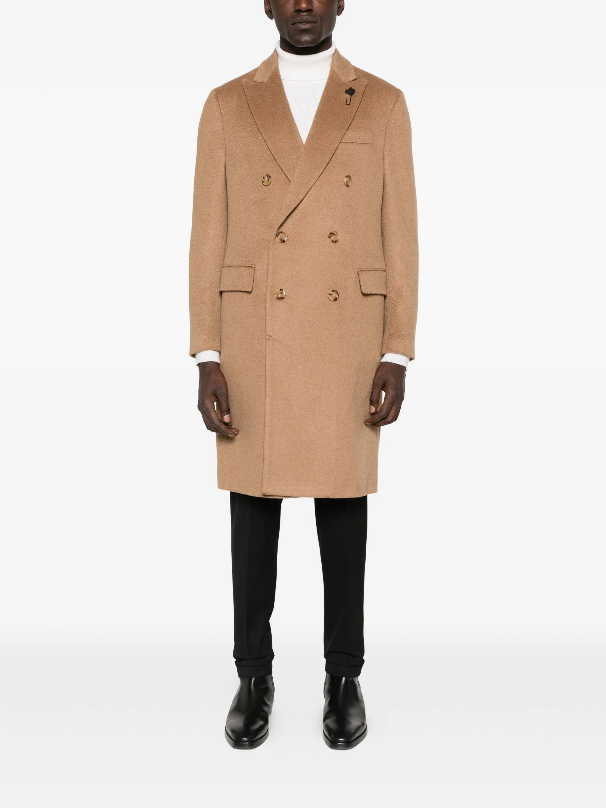 Lardini Coats Brown CN23222EAAC65626300 (LARDINI / コート ) | LARDINI (ラルディーニ)