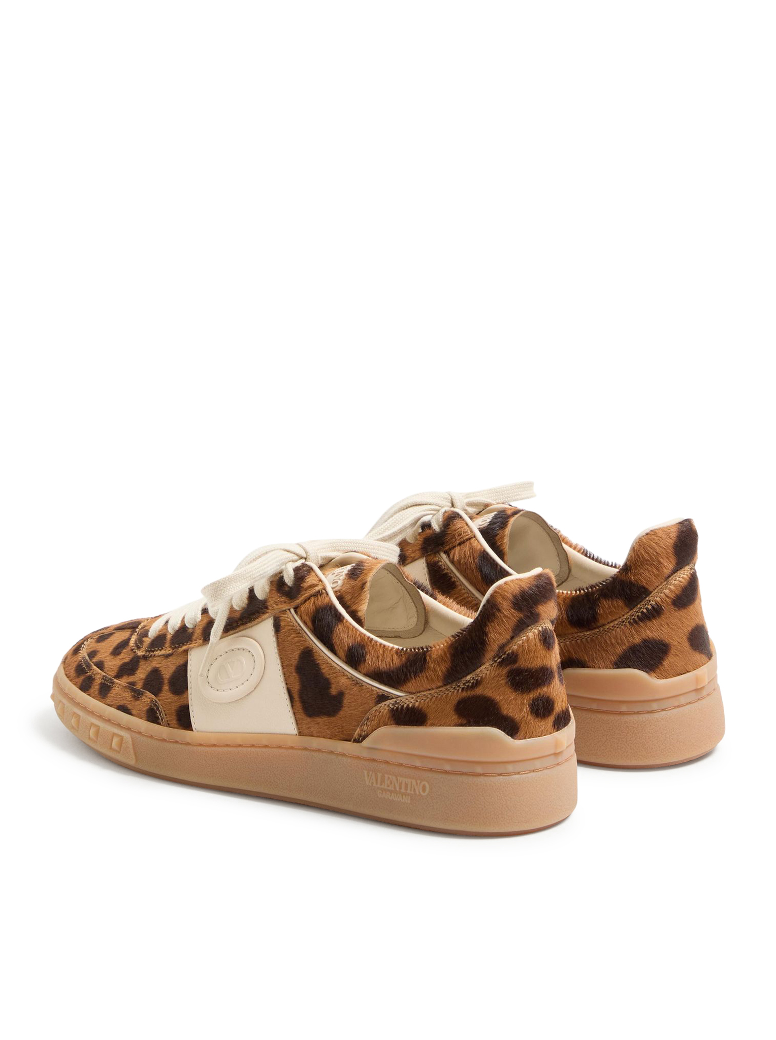 UPVILLAGE SNEAKER IN PONYSKIN-EFFECT CALFSKIN 7W0S0IL9ZQECHP (Valentino Garavani / スニーカー ) | Valentino Garavani (ヴァレンティノ)(3)