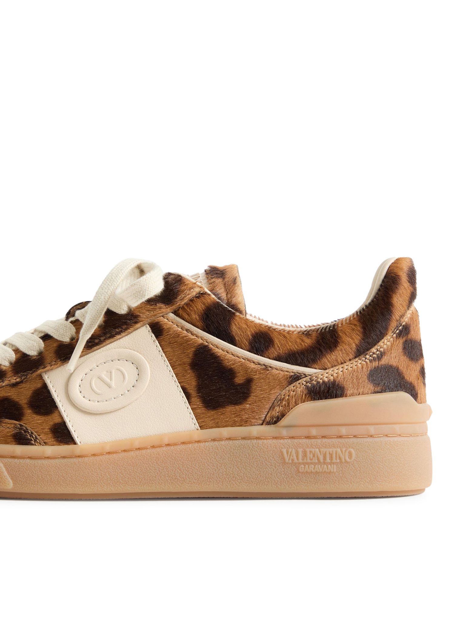 UPVILLAGE SNEAKER IN PONYSKIN-EFFECT CALFSKIN 7W0S0IL9ZQECHP (Valentino Garavani / スニーカー ) | Valentino Garavani (ヴァレンティノ)(5)