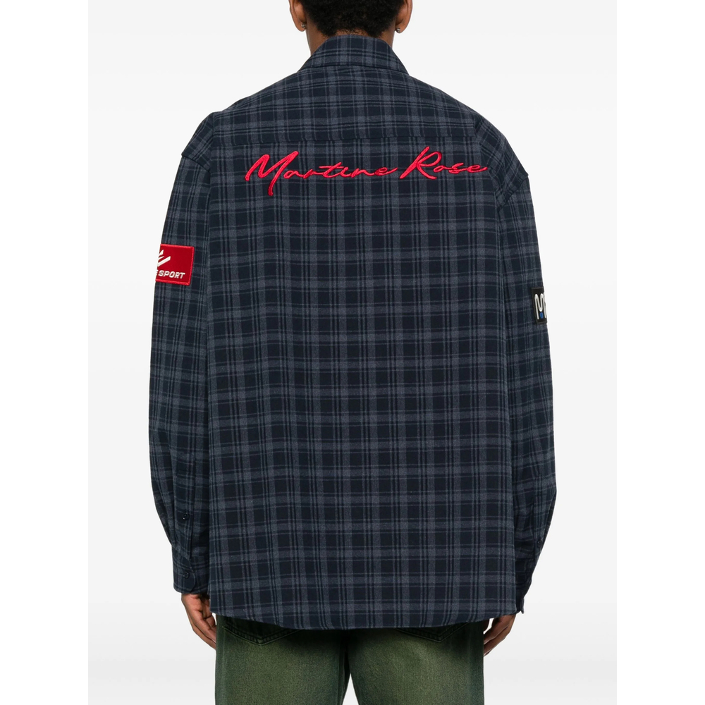Shirt Martine Rose 477WS32527BLU (Martin ROSE / シャツ・ブラウス ) | Martin ROSE (マーティン ローズ)(3)