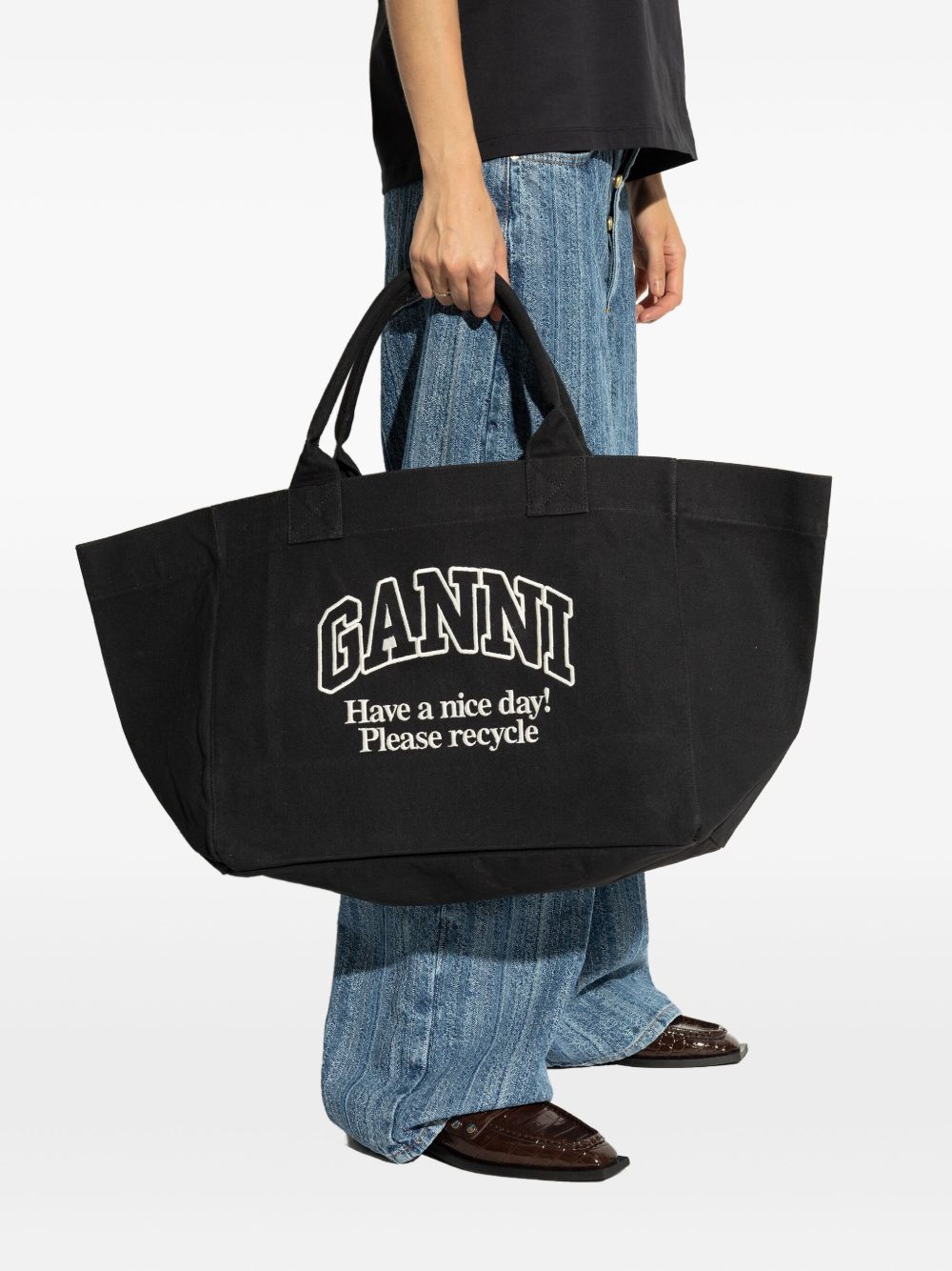 GANNI Bags.. Grey A7181252 (GANNI / トートバッグ ) | GANNI (ガニー)(2)
