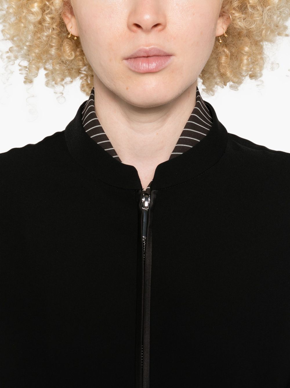 Emporio Armani Coats Black EW001488AF10206UC001 (EMPORIO ARMANI / カジュアルジャケット ) | EMPORIO ARMANI (エンポリオ アルマーニ)(4)