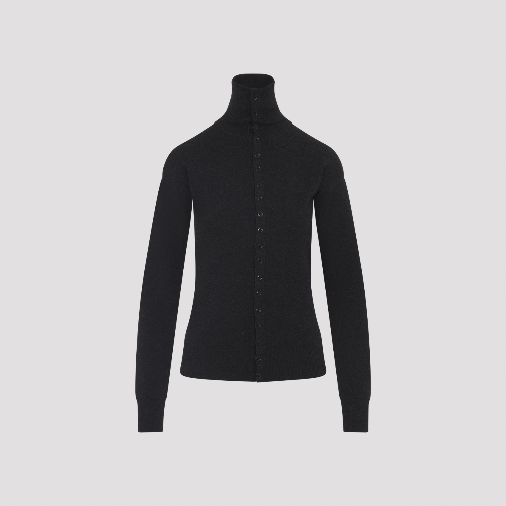 'Buttoned Fitted' cardigan TO1431LK1045BK981 (LEMAIRE / ニット・セーター・カーディガン ) | LEMAIRE (ルメール)(4)