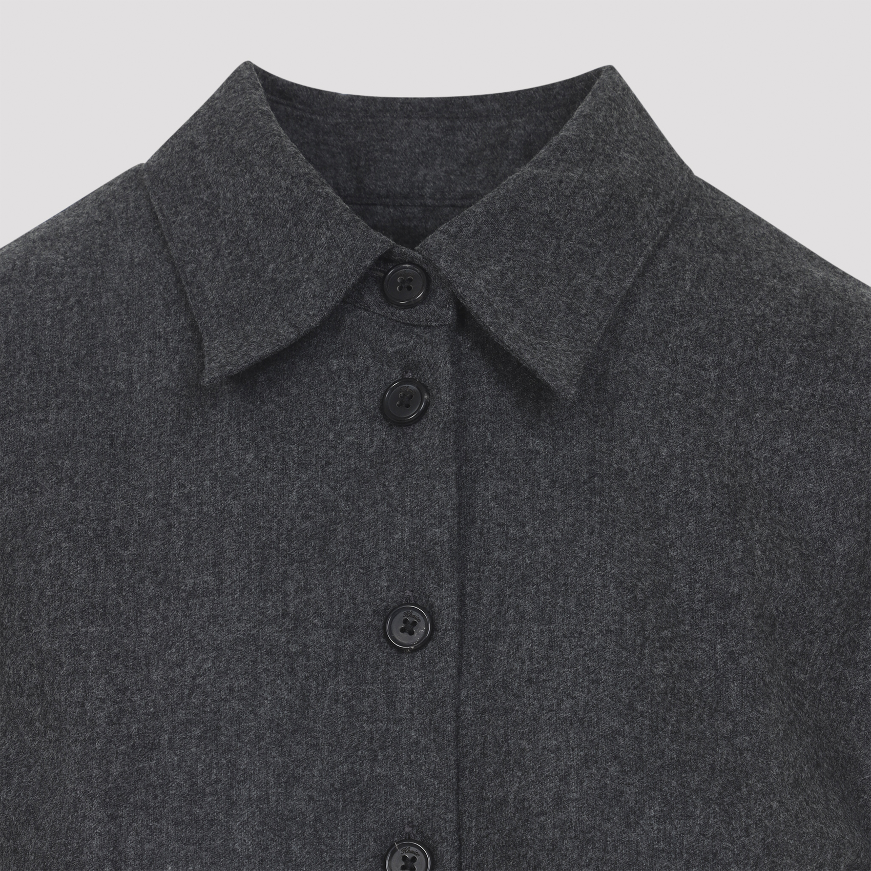 Grey wool blend Auryn shirt 2412604W604217 (KHAITE / シャツ・ブラウス ) | KHAITE (ケイト)(4)