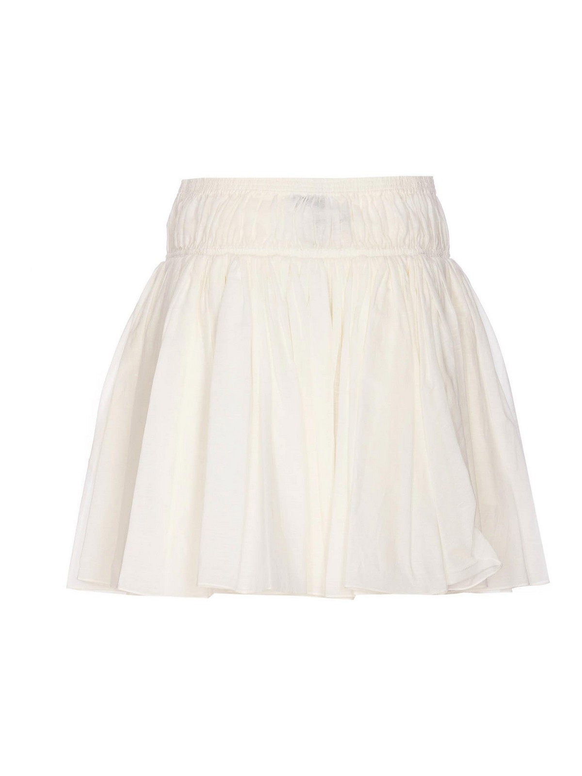 Linen And Cotton Skirt AA9J2341W069B000 (ALAIA / スカート ) | ALAIA (アライア)(1)