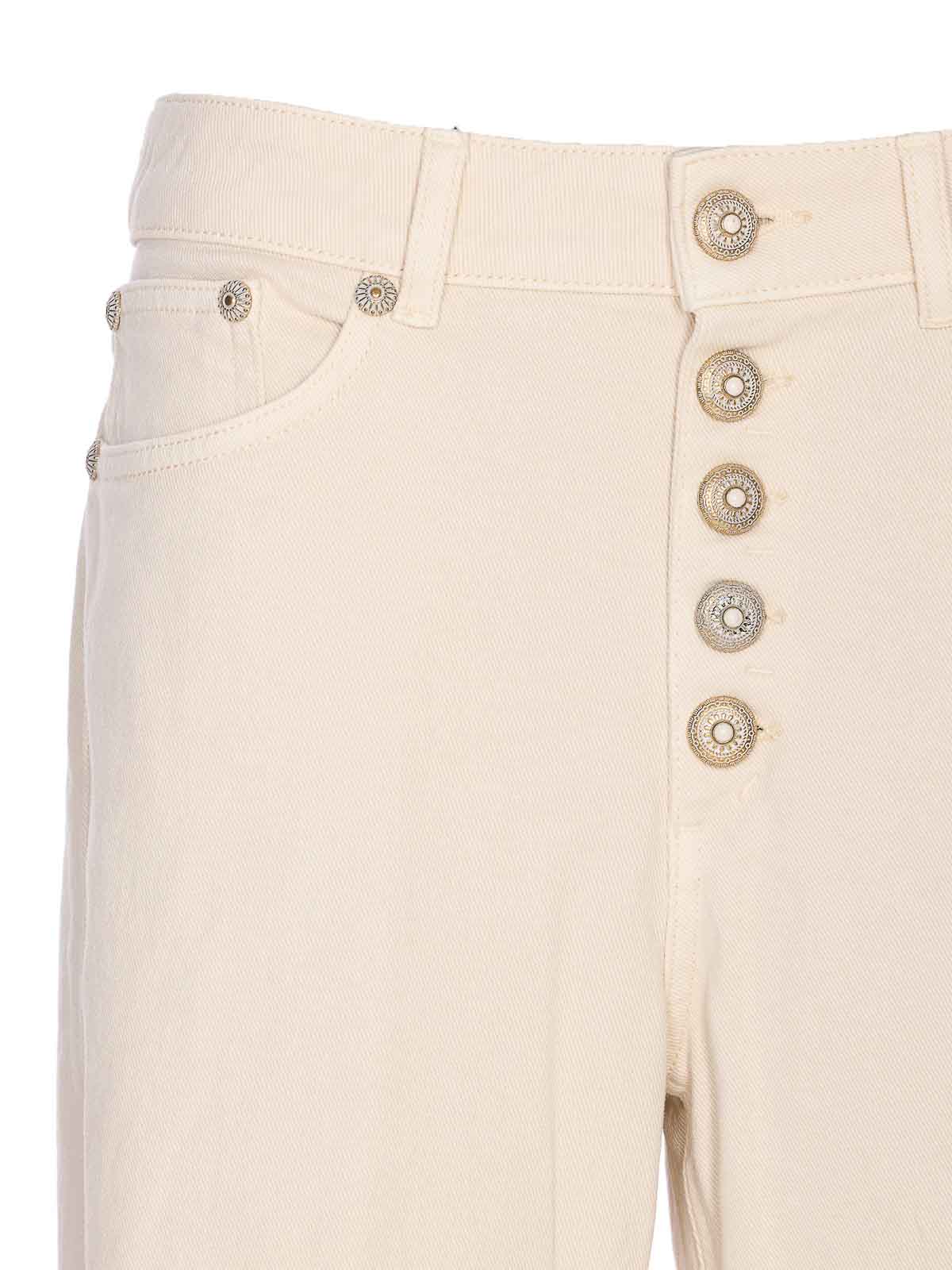 Beige Koons Buttons Gioiello Jeans DP268BBSE037DKPT005 (DONDUP / ジーンズ ) | DONDUP (ドンダップ)(3)