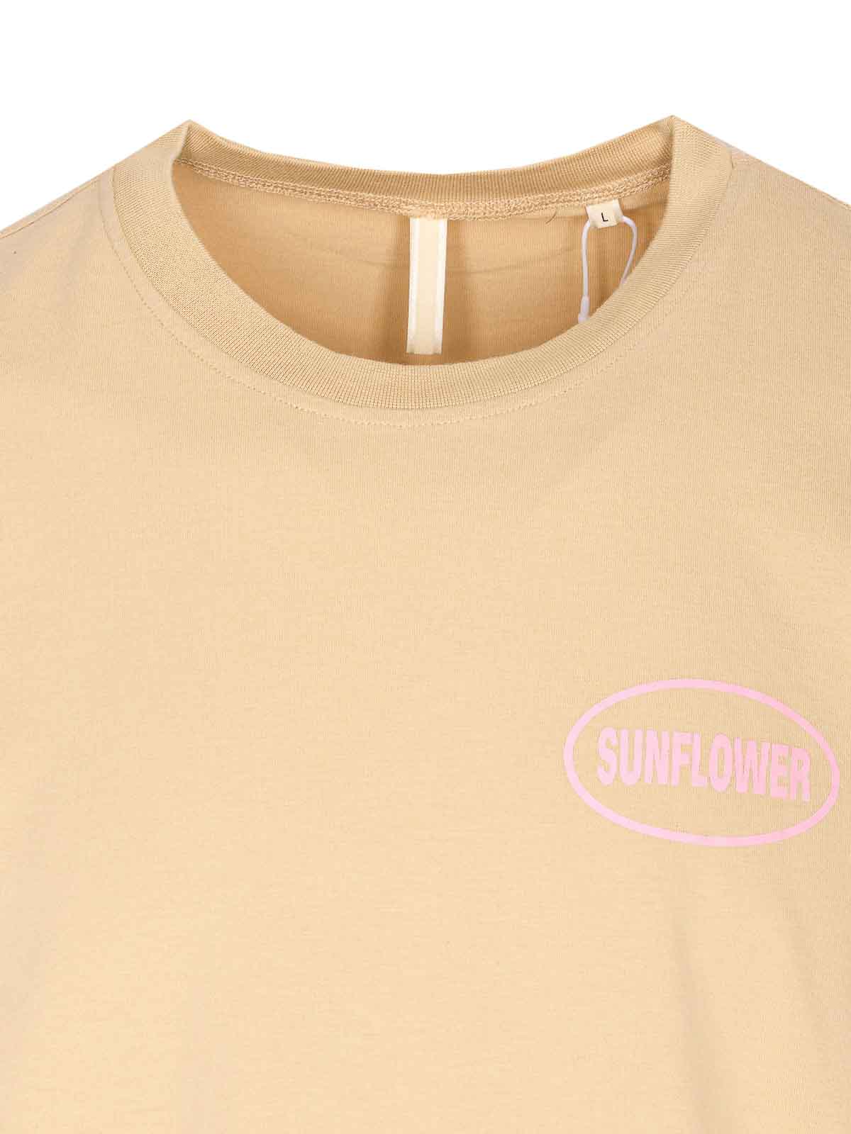 Beige Easy Hours T-Shirt 20513110 (SUNFLOWER / Tシャツ・カットソー ) | SUNFLOWER (サンフラワー)(3)