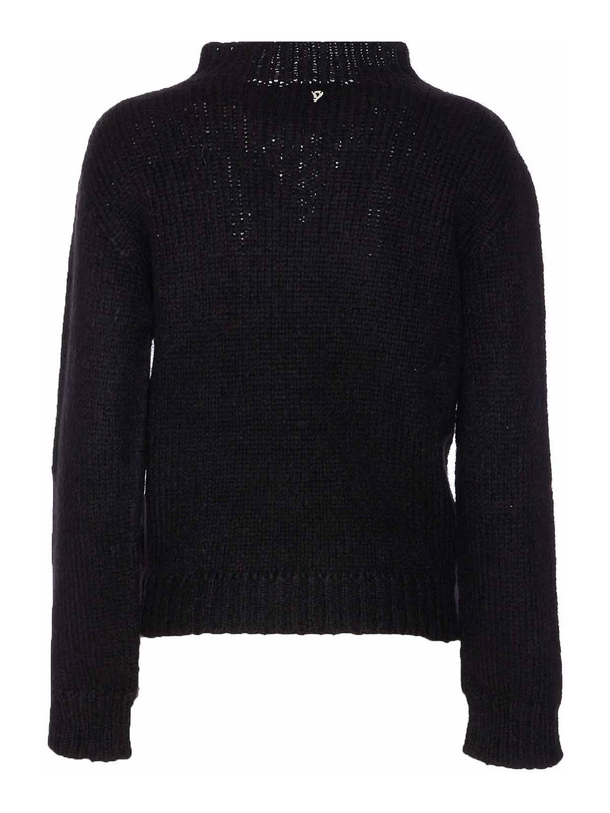 Black Dolcevita Sweater DT403M00990D002999 (DONDUP / ニット・セーター・カーディガン ) | DONDUP (ドンダップ)(1)