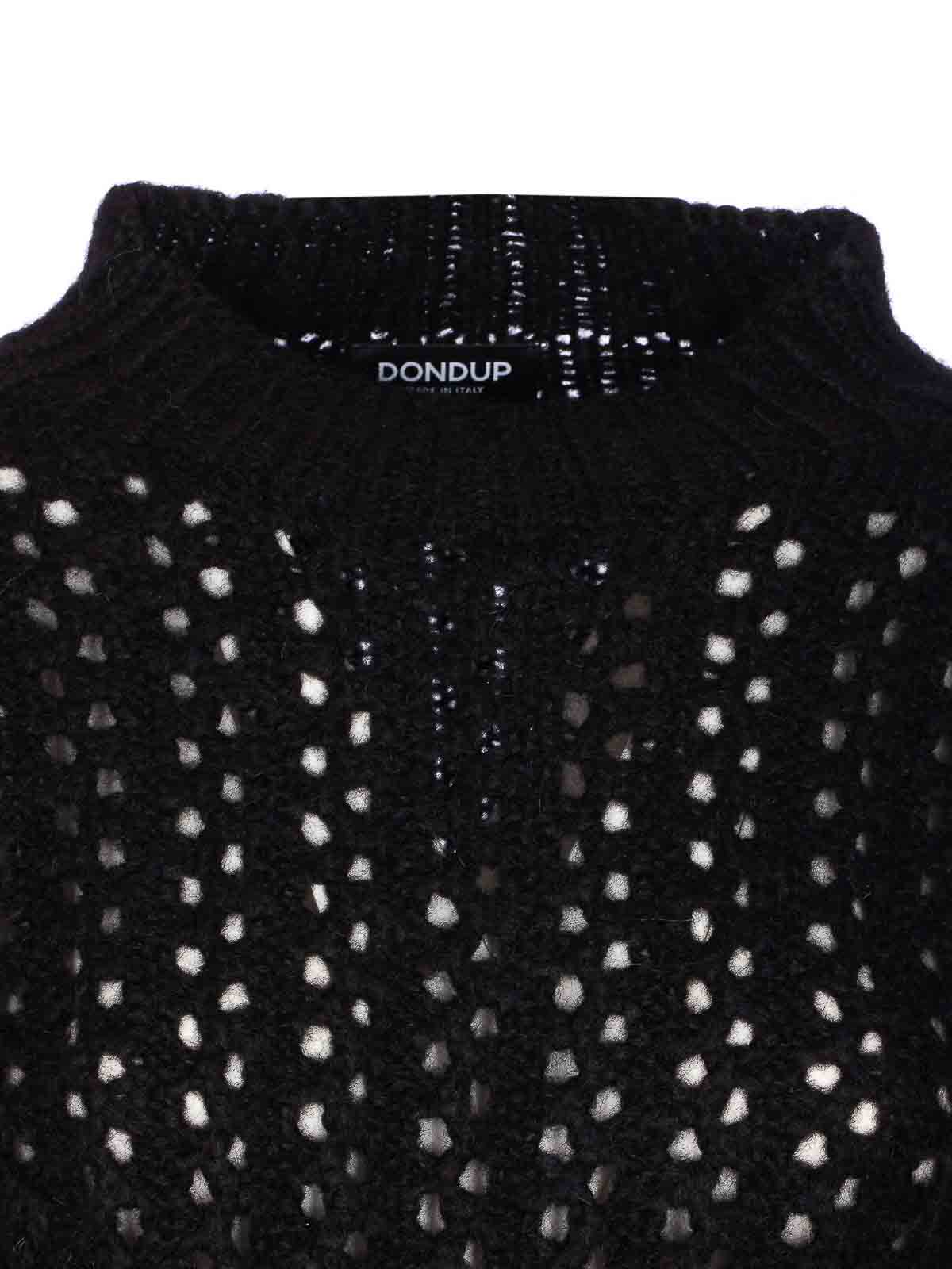 Black Dolcevita Sweater DT403M00990D002999 (DONDUP / ニット・セーター・カーディガン ) | DONDUP (ドンダップ)(3)