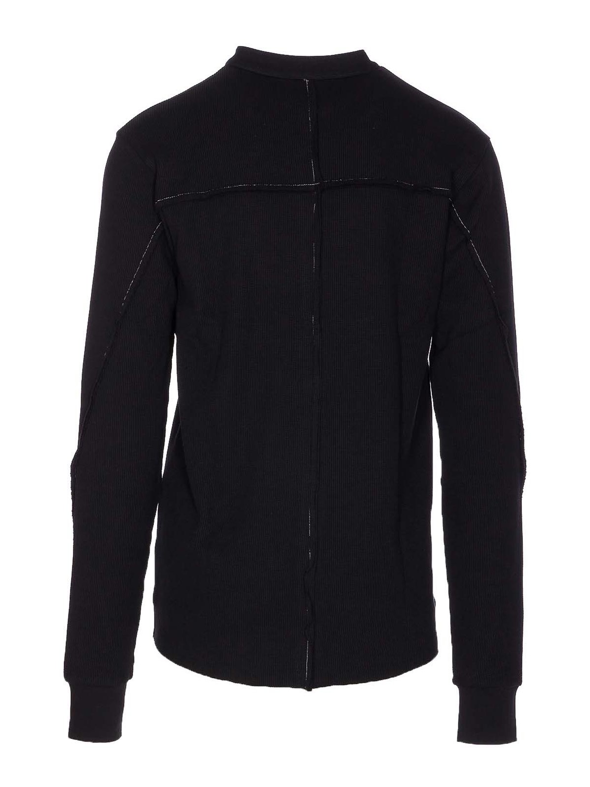 Black Long Sleeves Top MTS894BLACK (thom/krom / シャツ・ブラウス ) | thom/krom (トムクロム)(1)