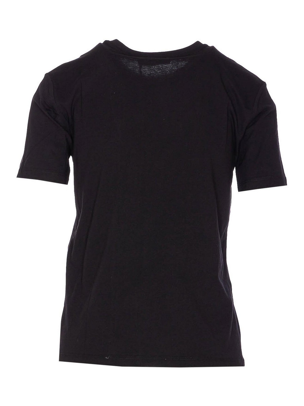 Black T-Shirt 252TP205100006 (TWINSET / Tシャツ・カットソー ) | TWINSET (ツインセット)(1)