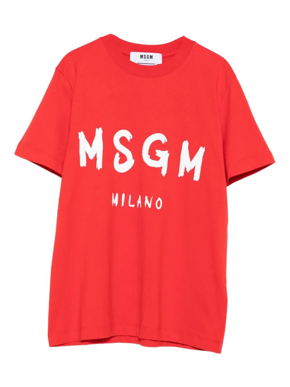 LOGO PRINT COTTON T-SHIRT 3941MDM51025779819 (MSGM / Tシャツ・カットソー ) | MSGM (エムエスジーエム)