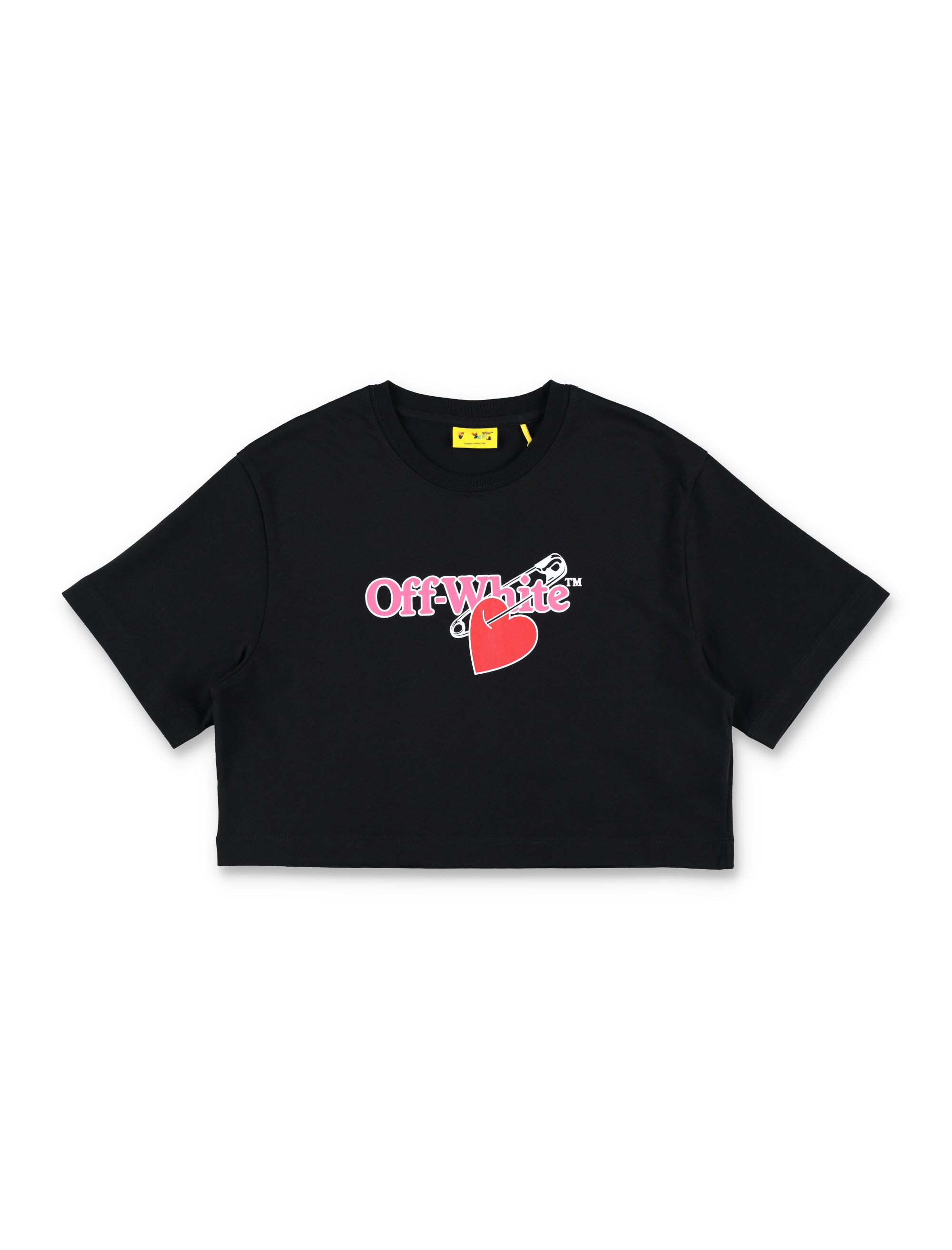 Off-White T-shirts and Polos Black OGAA019F25JER0011025 (Off-White / Tシャツ・カットソー ) | Off-White (オフホワイト)