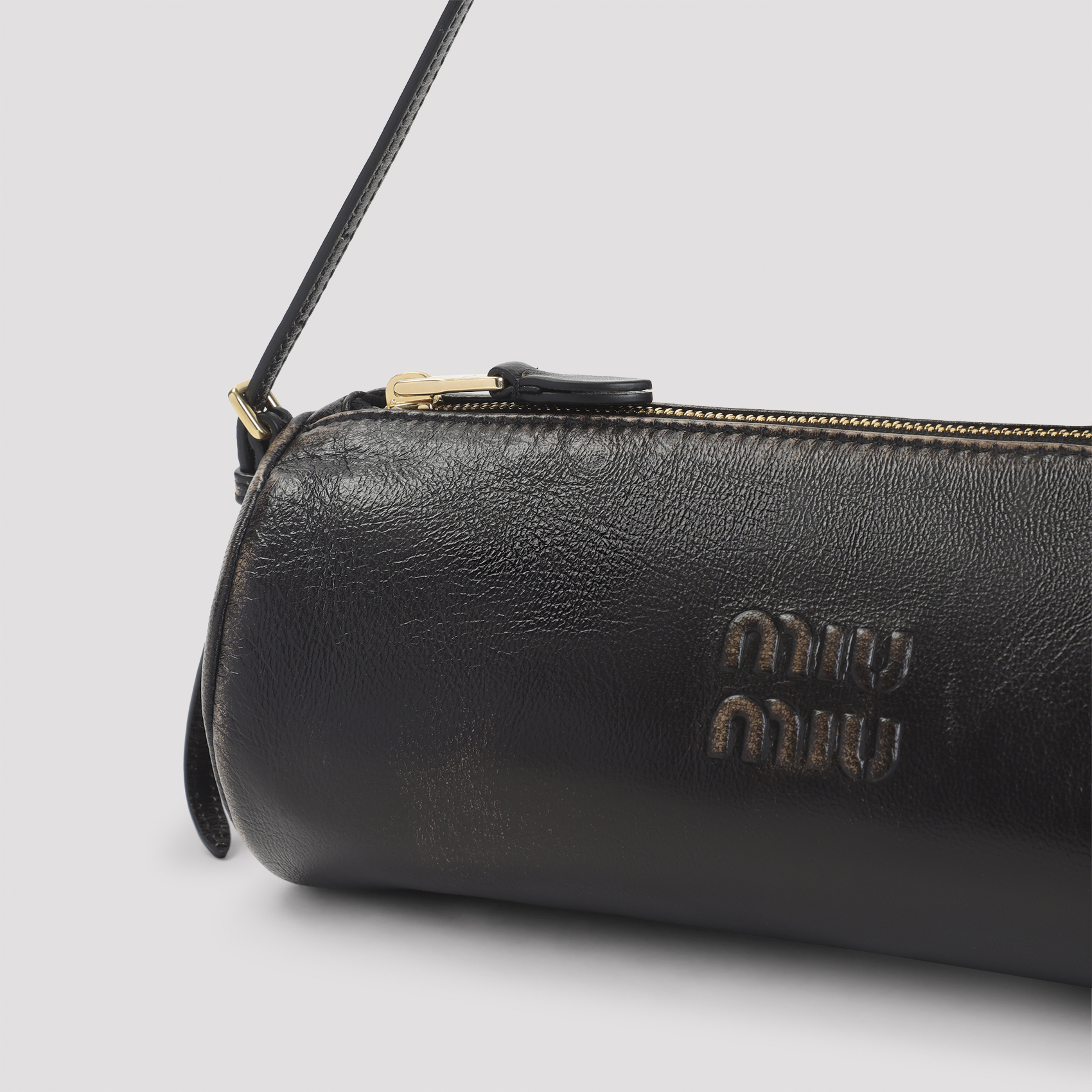 Dark brown nappa leather shoulder bag 5NE851AF6PF0201 (MIU MIU / ハンドバッグ・ショルダーバッグ ) | MIU MIU (ミュウミュウ)(3)