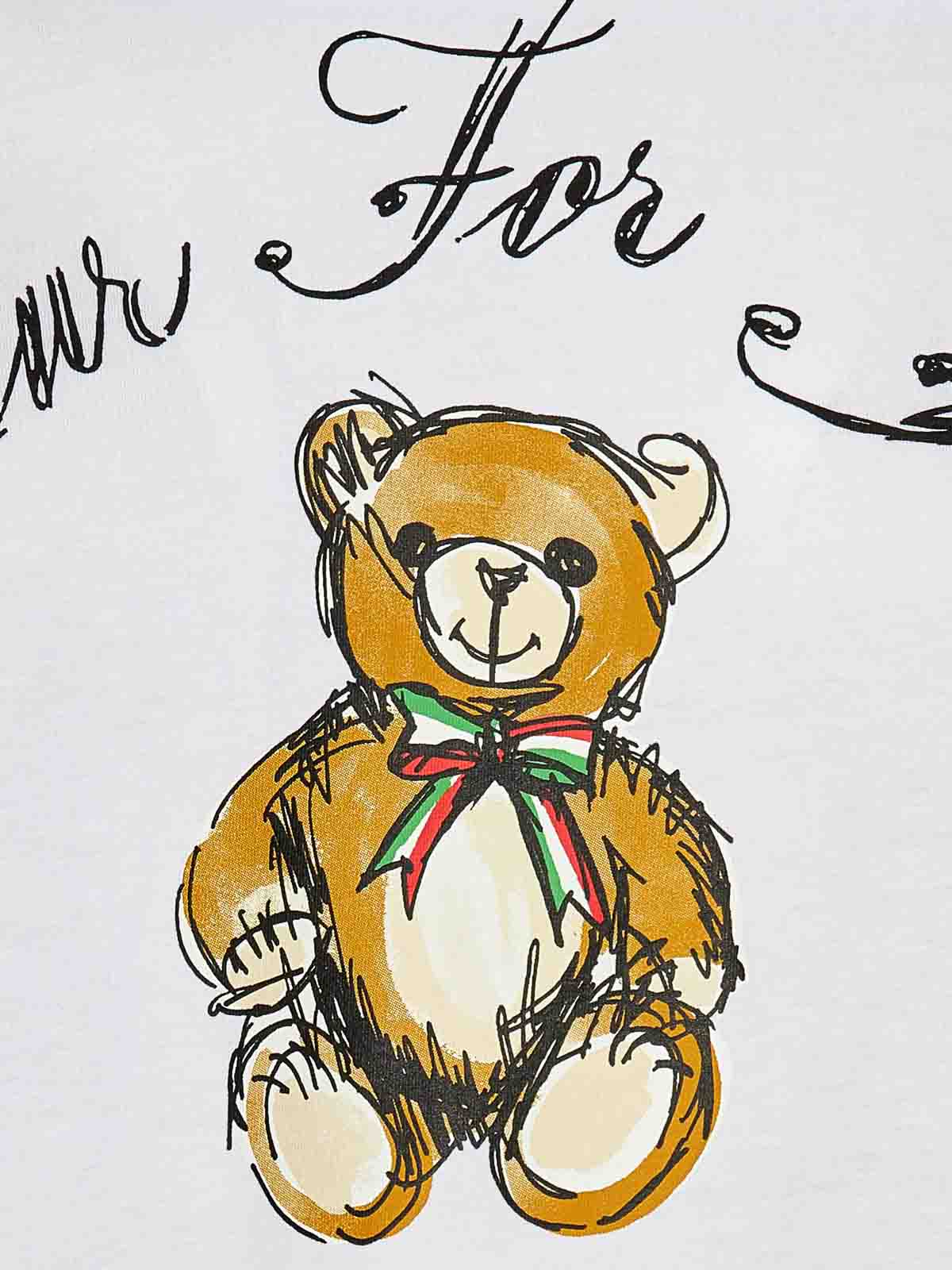 White Oversized T-Shirt 071054411001 (MOSCHINO / Tシャツ・カットソー ) | MOSCHINO (モスキーノ)(2)