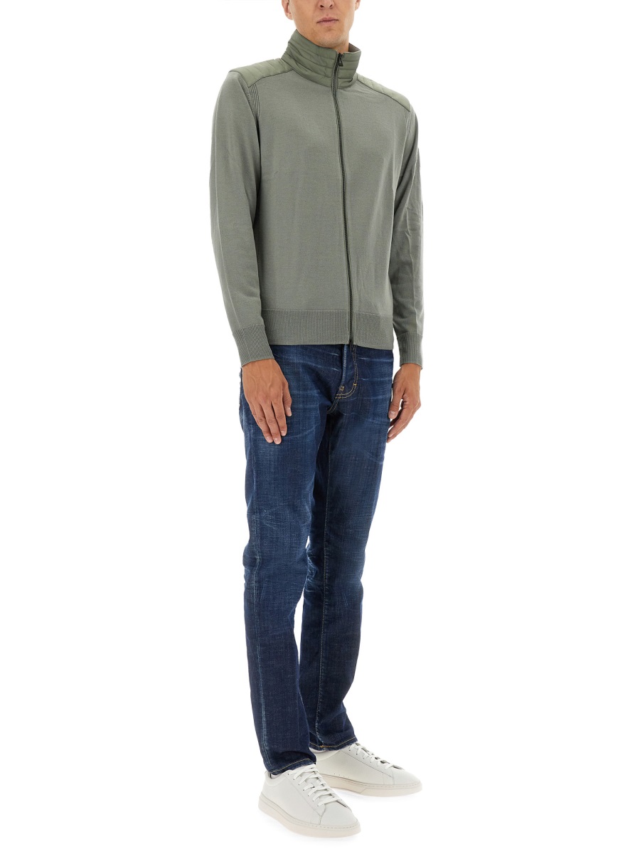 "KELBY" CARDIGAN WITH ZIPPER 105598SAGEGREEN (BELSTAFF / ニット・セーター・カーディガン ) | BELSTAFF (ベルスタッフ)(1)