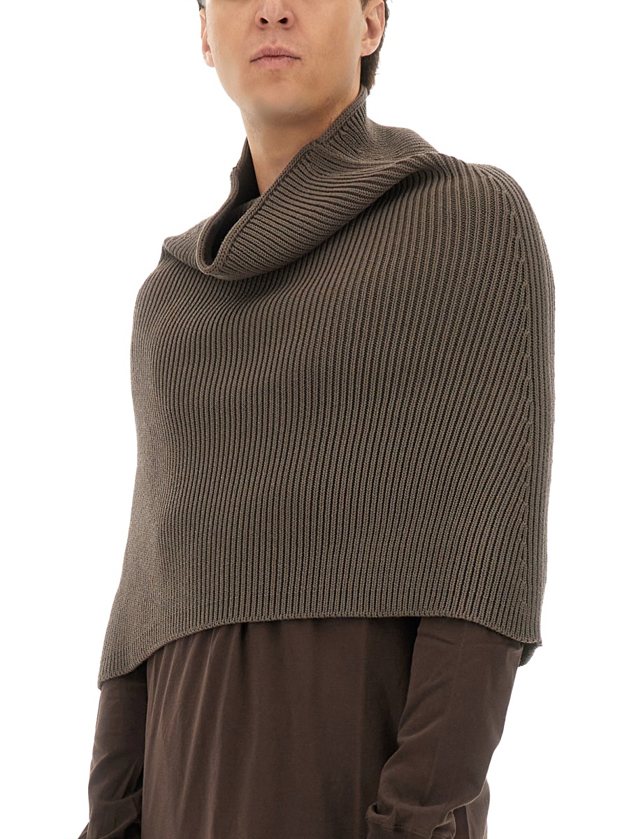 KNITTED CAPE RR02E1491KWVH78 (Rick Owens / ニット・セーター・カーディガン ) | Rick Owens (リック オウエンス)(3)