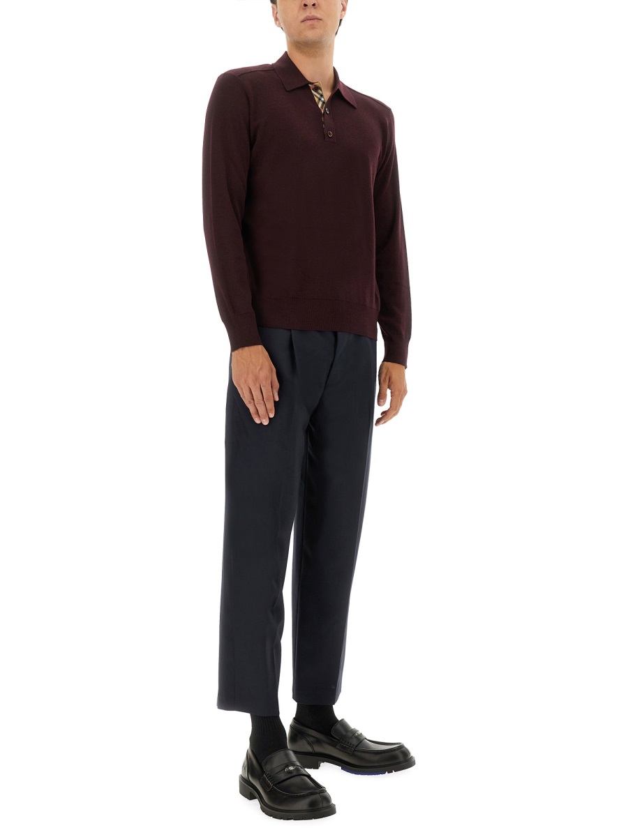 SHIRT WITH POLO COLLAR 8113790C1494 (Burberry / ニット・セーター・カーディガン ) | Burberry (バーバリー)(1)