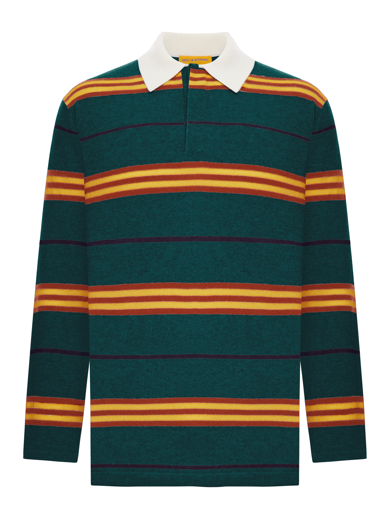 STRIPED POLO U32010JMHOLCO (GUEST IN RESIDENCE / ポロシャツ ) | GUEST IN RESIDENCE (ゲスト イン レジデンス)