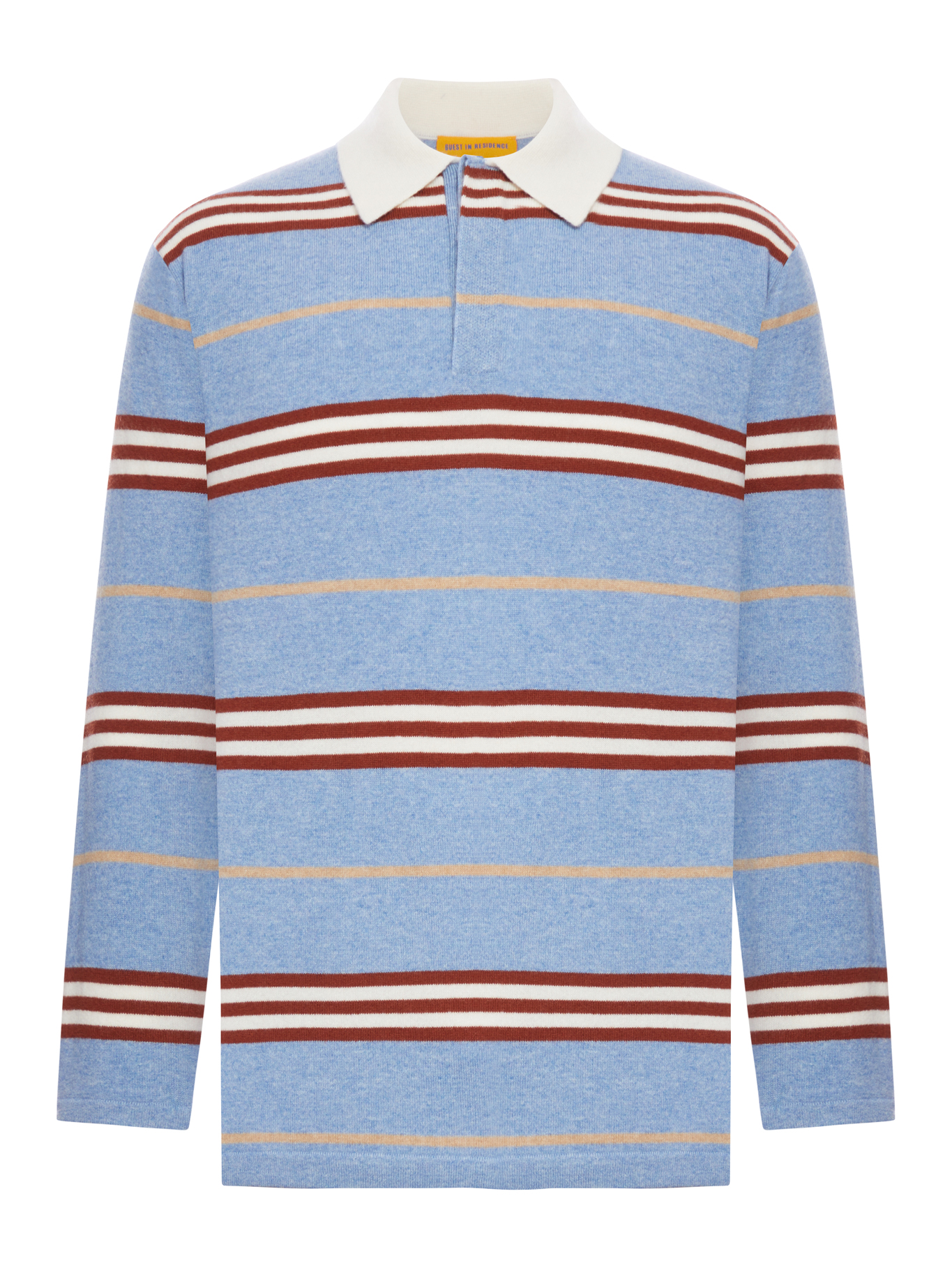 STRIPED POLO U32010JMHRBCO (GUEST IN RESIDENCE / ポロシャツ ) | GUEST IN RESIDENCE (ゲスト イン レジデンス)