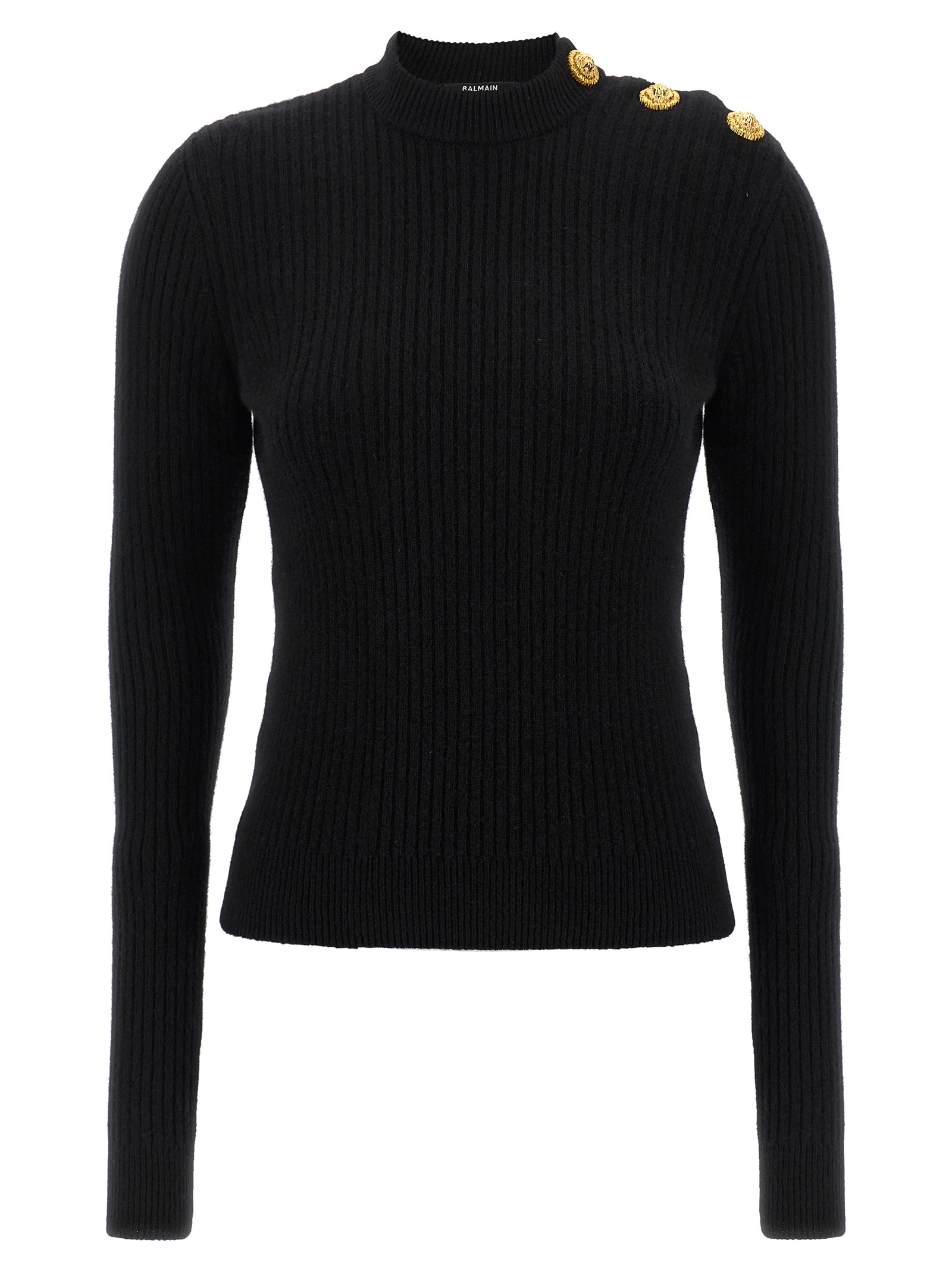 Ribbed sweater FF0KD095KJ170PA (Balmain / ニット・セーター・カーディガン ) | Balmain (バルマン)