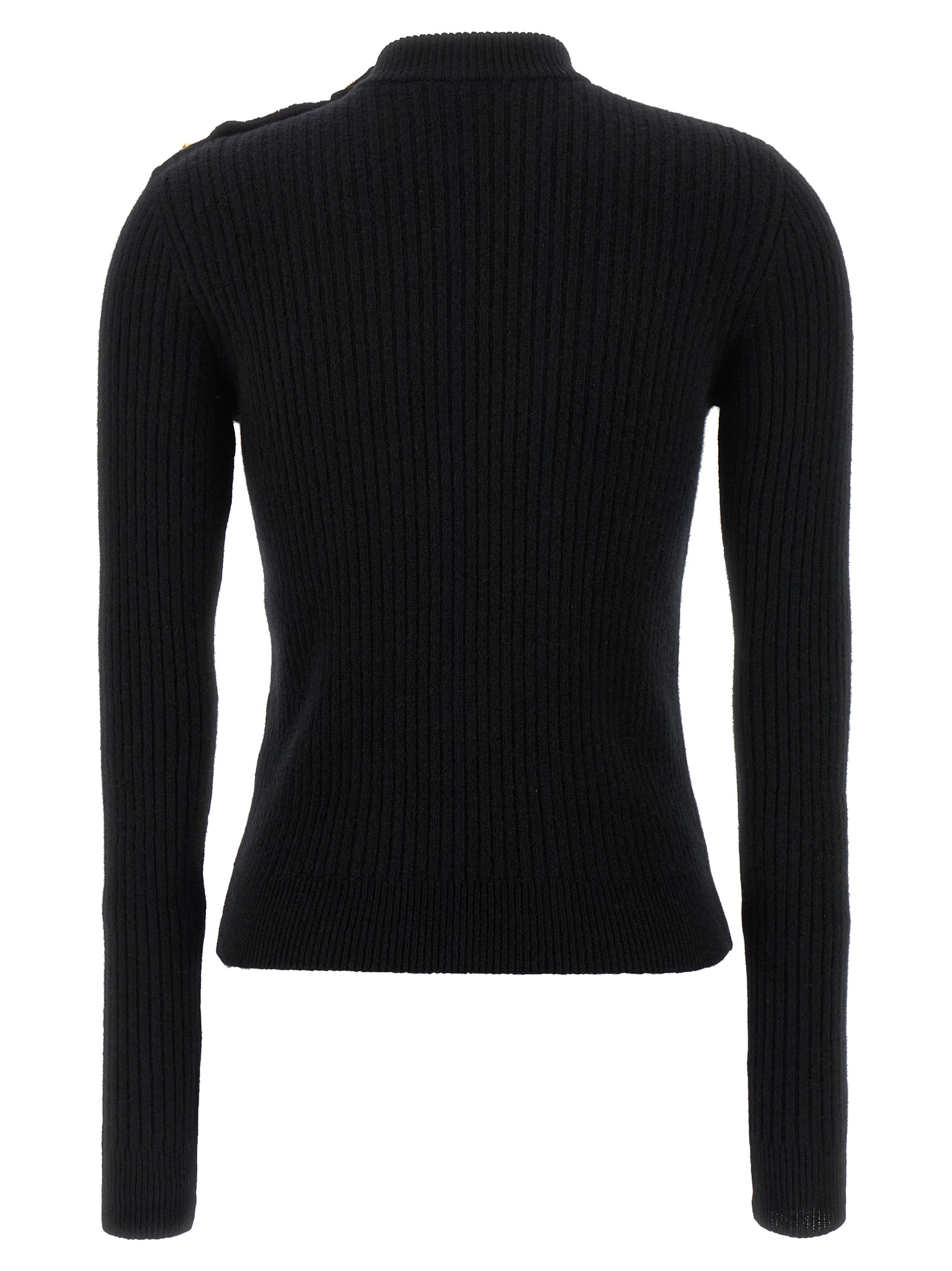 Ribbed sweater FF0KD095KJ170PA (Balmain / ニット・セーター・カーディガン ) | Balmain (バルマン)(1)