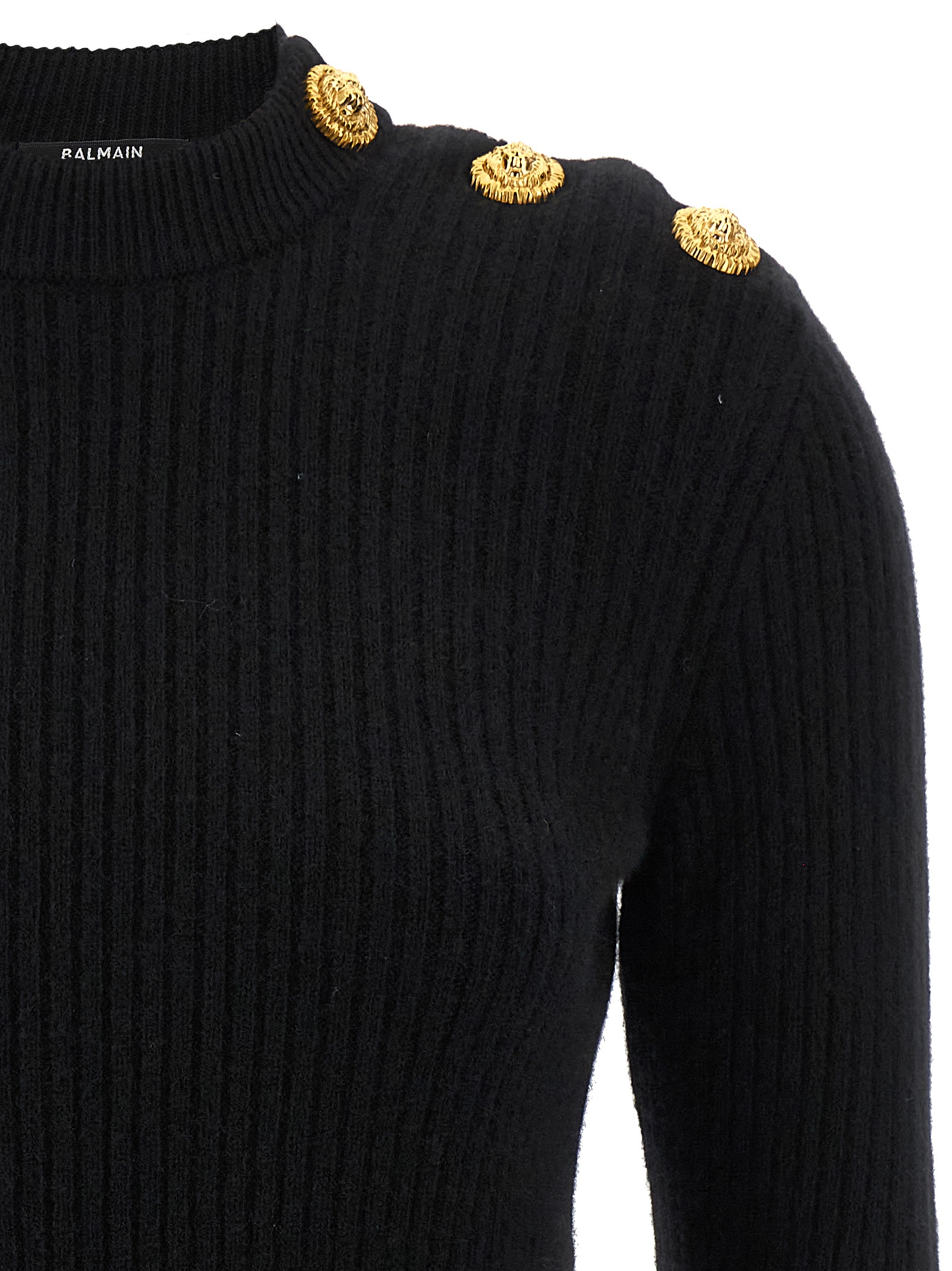 Ribbed sweater FF0KD095KJ170PA (Balmain / ニット・セーター・カーディガン ) | Balmain (バルマン)(2)