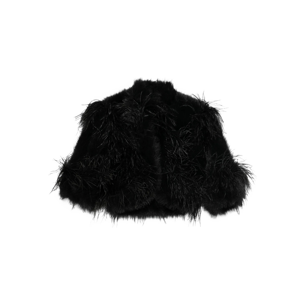 Outerwear Elie Saab J0147BLACK (ELIE SAAB / レザー&ファージャケット・コート ) | ELIE SAAB (エリー サーブ)