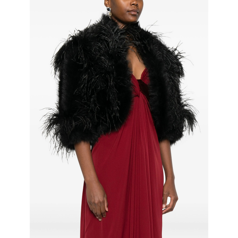 Outerwear Elie Saab J0147BLACK (ELIE SAAB / レザー&ファージャケット・コート ) | ELIE SAAB (エリー サーブ)(1)